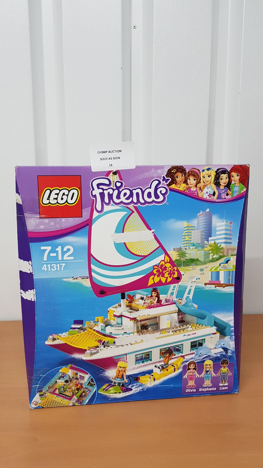 LEGO UK 41317 Sunshine Catamaran Construction RRP £64.99