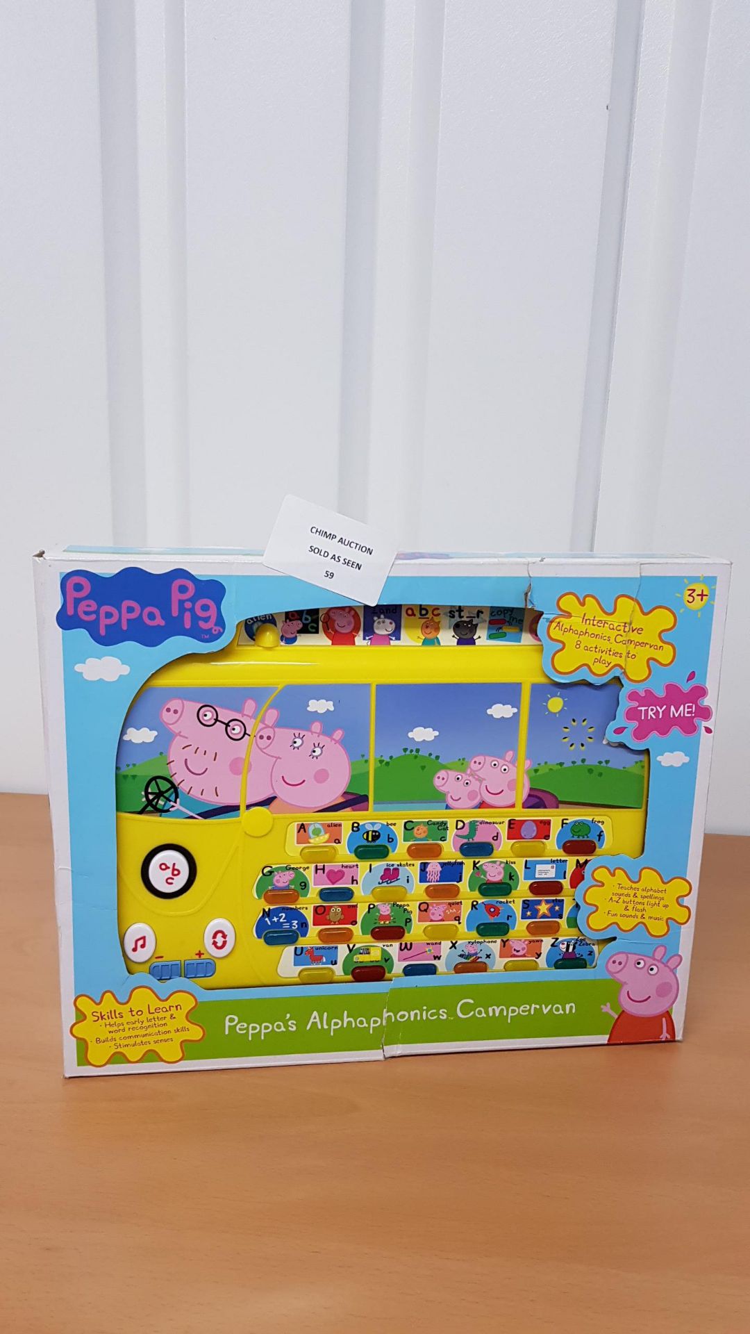 Peppa Pig campervan learning playset