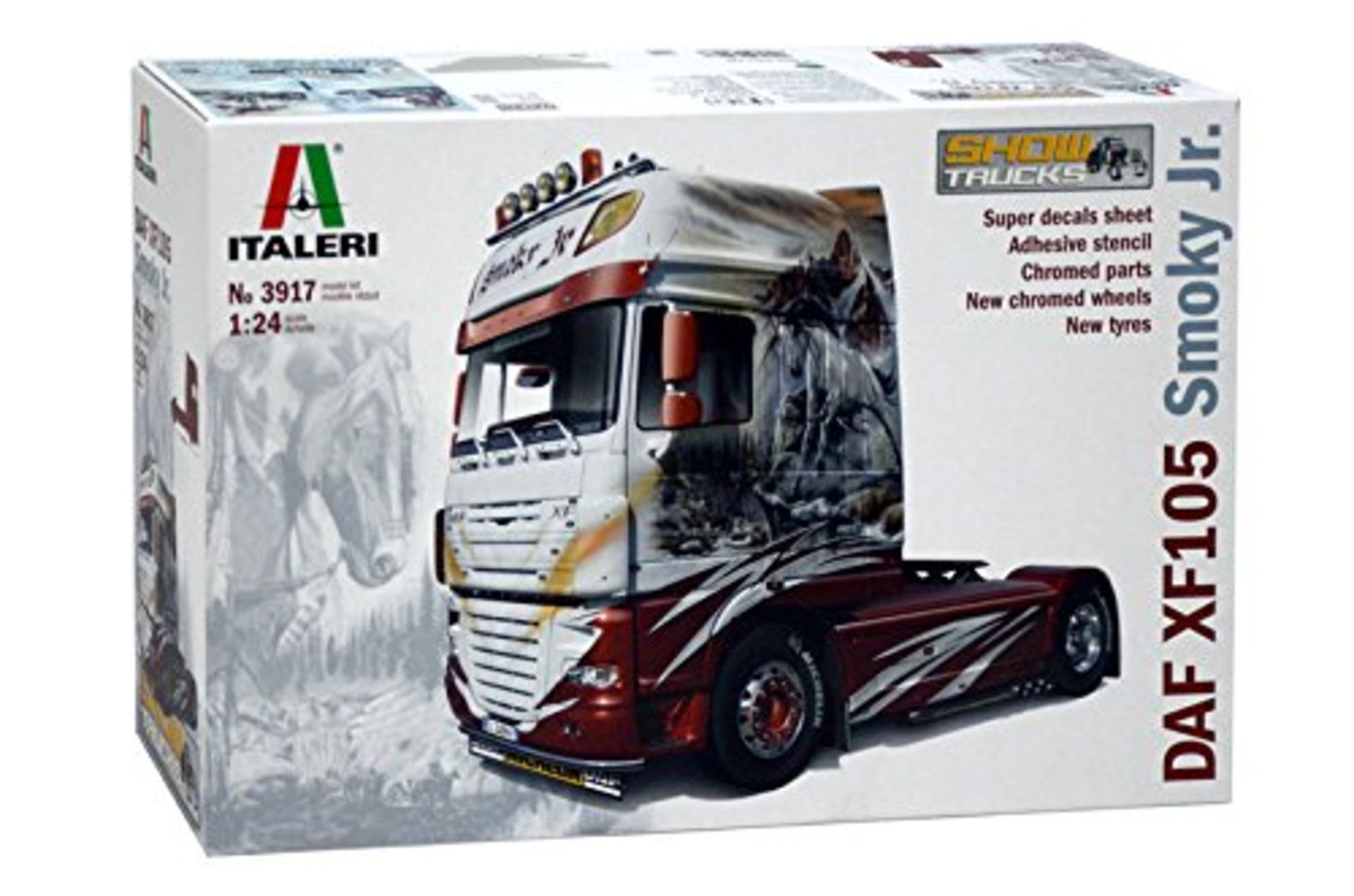 Italeri 3917 1: 24 DAF XF105, Vehicles