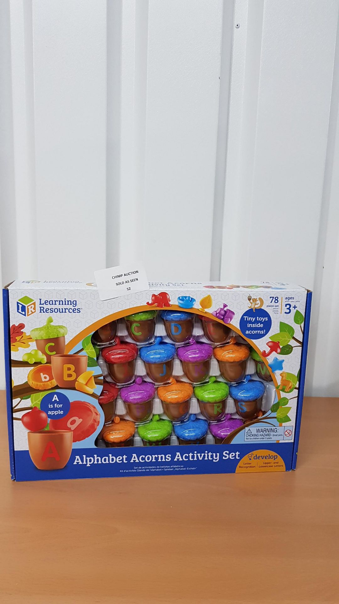 Learning Rescources Alphabet Acorns activity set