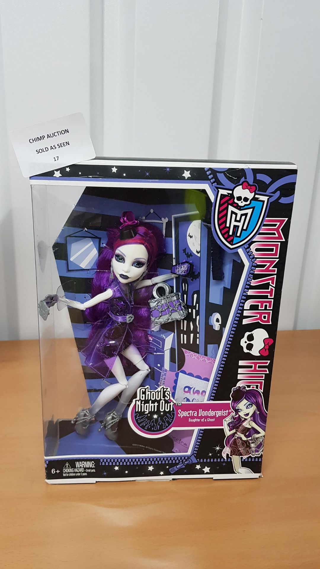 BRAND NEW Monster High Ghouls Night Out Doll Spectra Vondergeist RRP £39.99.