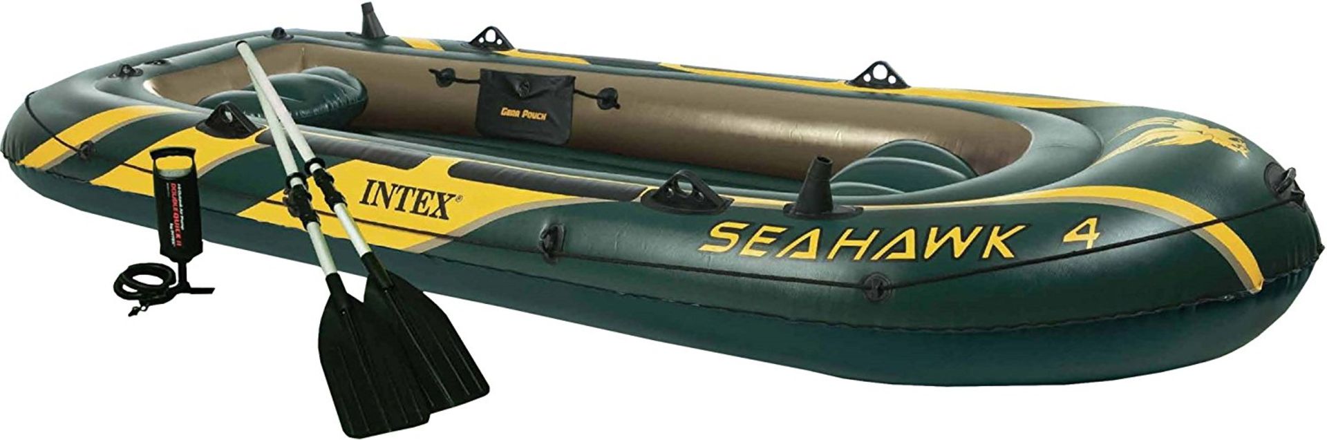 Intex Seahawk 4 Boat Set 351X145X48 CM RRP £299.99