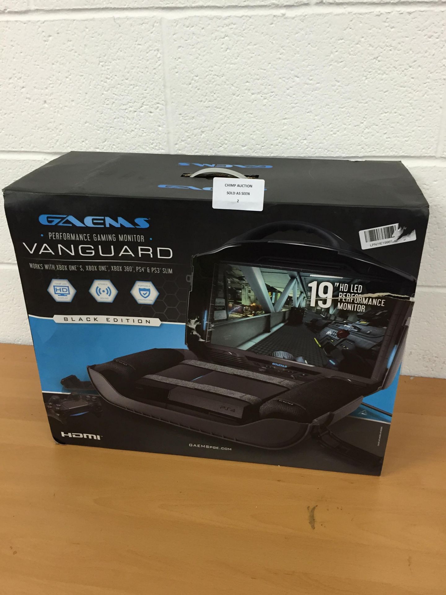 Gaems Vanguard Personal Gaming Sytem (PS4/ Xbox One) RRP £599.99.