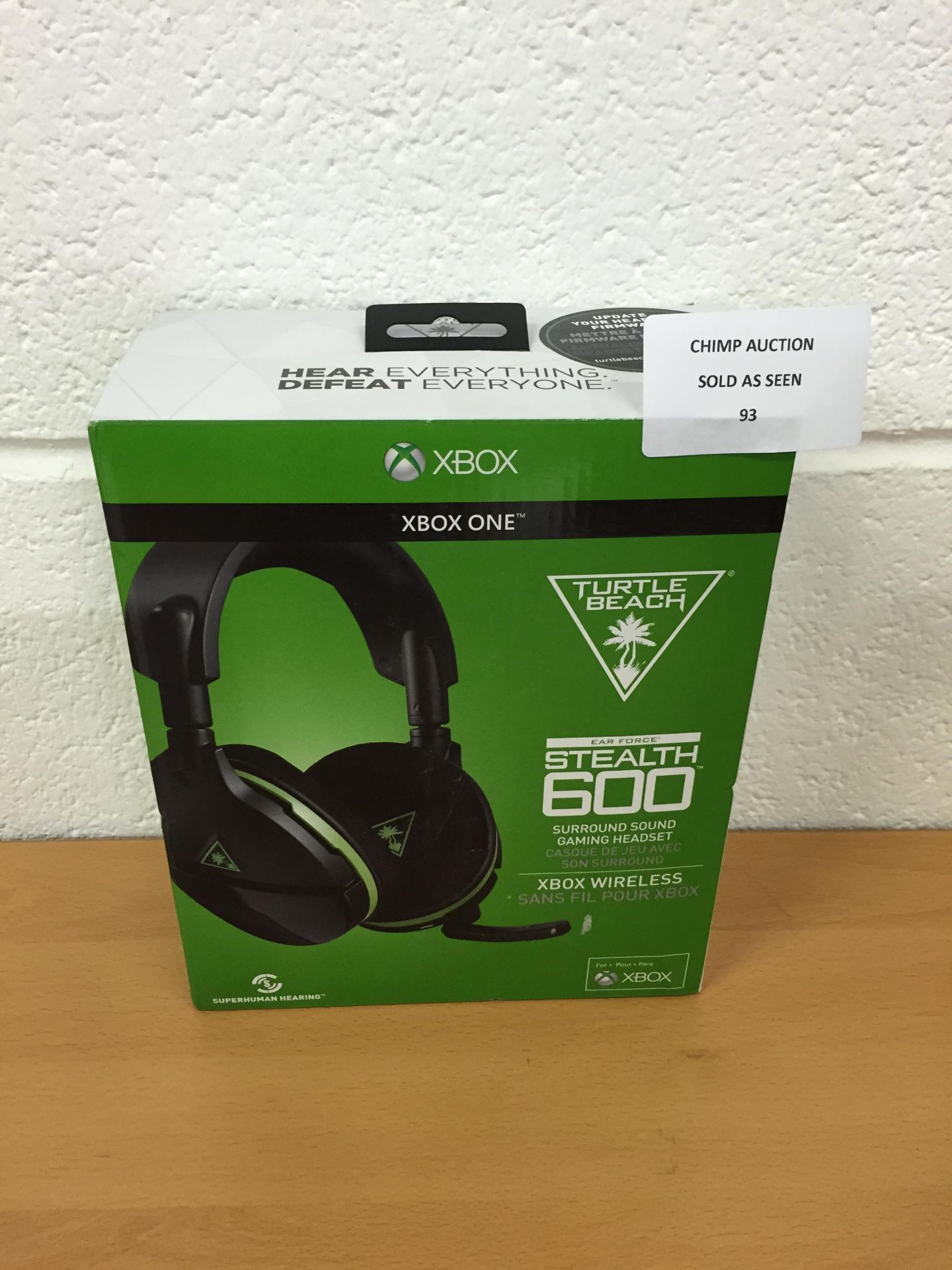 Turtle Beach Stealth 600 Wireless Gaming Headset Xbox One RRP £129.99.
