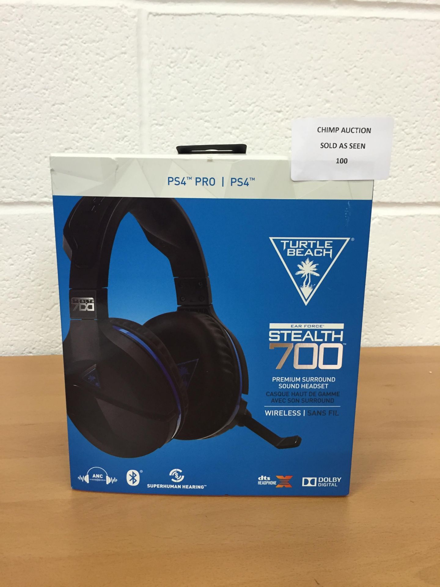 Turtle Beach Stealth 700 Premium Wireless Gaming Headset ps4 RRP £169.99.