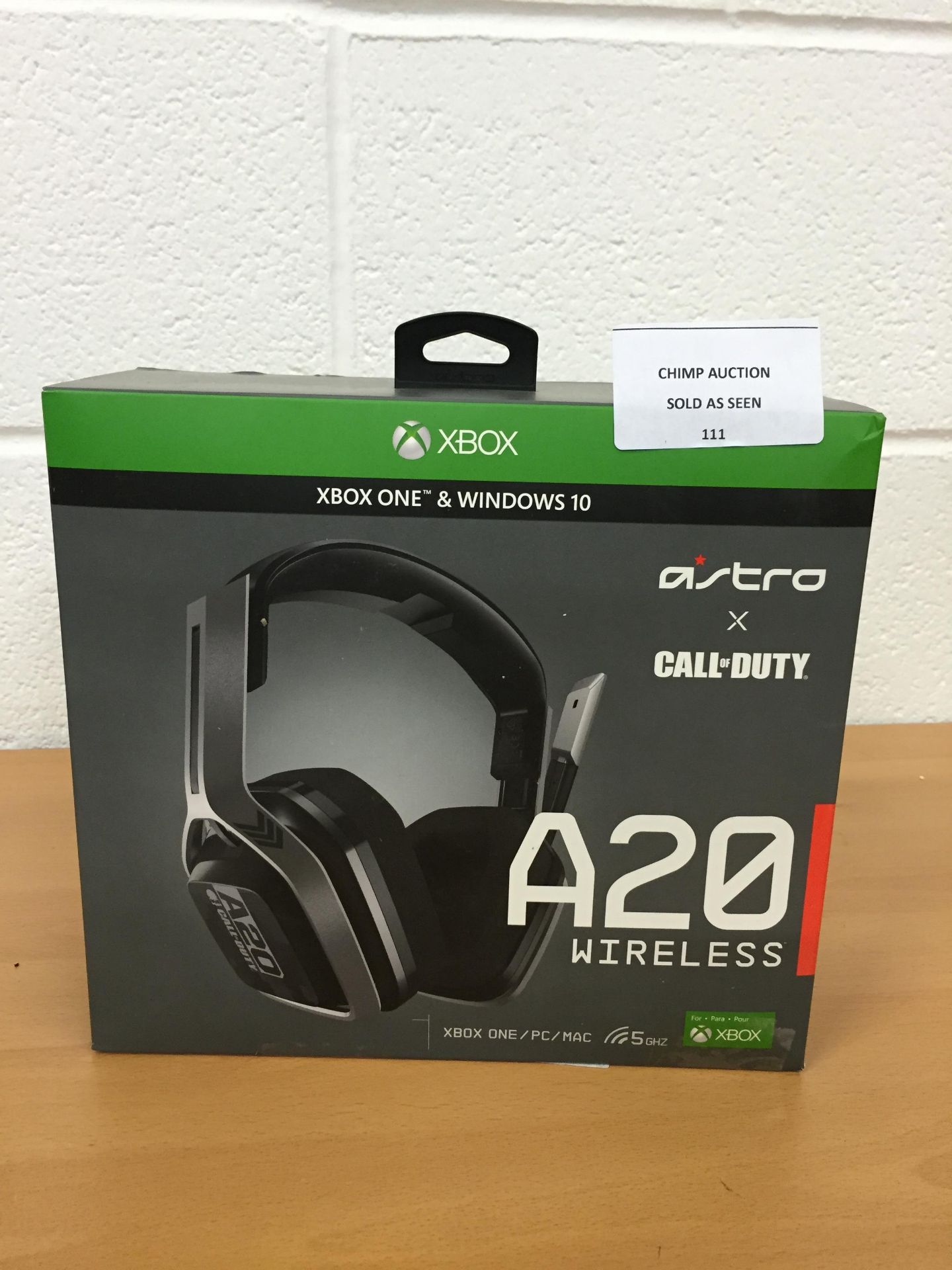 Astro A20 Call of Duty Wireless gaming headset Xbox One & PC RRP £179.99.