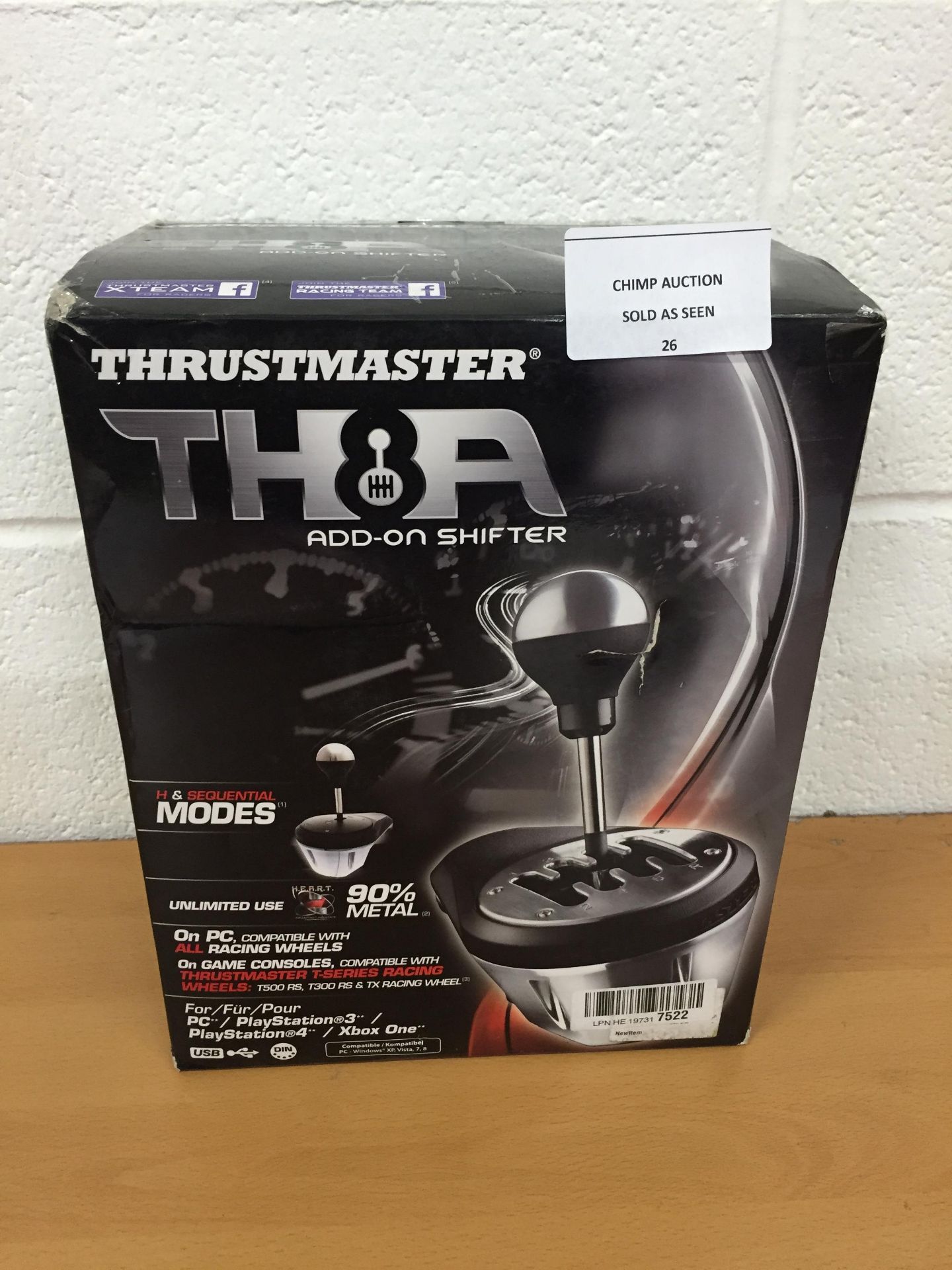 Thrustmaster TH8A Shifter (PS4, Xbox One, PS3, PC RRP £179.99