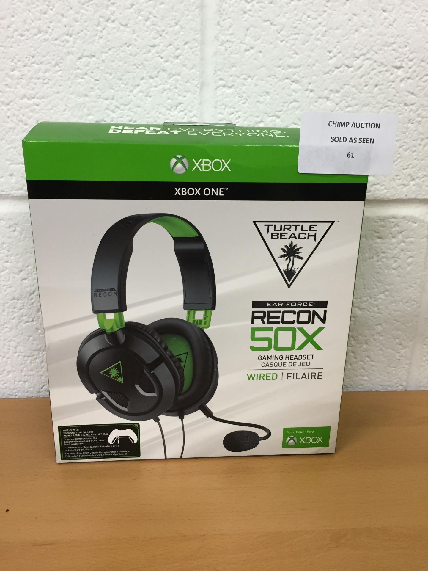 Turtle Beach Recon 50X Stereo Gaming Headset - Xbox One RRP £59.99.