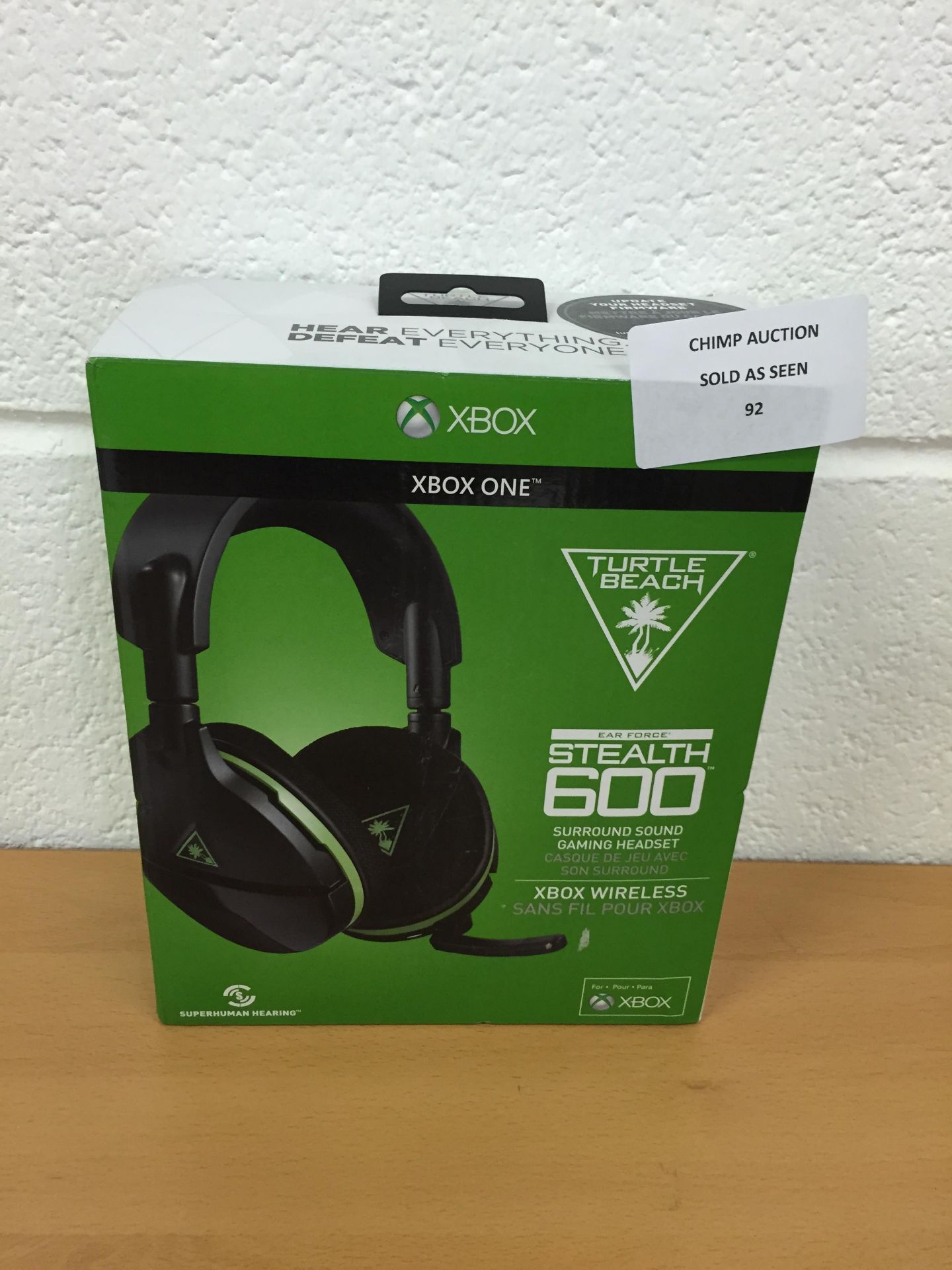 Turtle Beach Stealth 600 Wireless Gaming Headset Xbox One RRP £129.99.