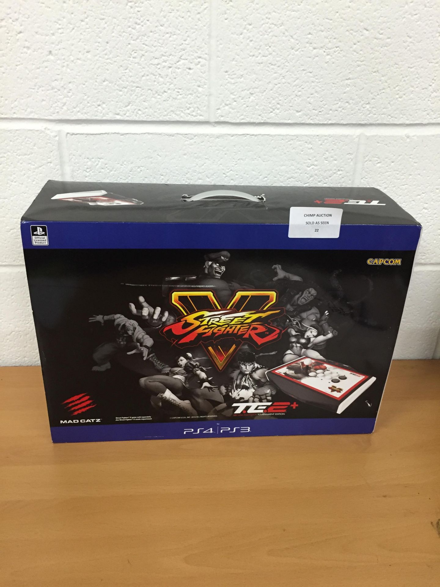 Madcatz Sony PS4 SFV Arcade Fightstick TE2+ EU Ryu edition RRP £229.99.