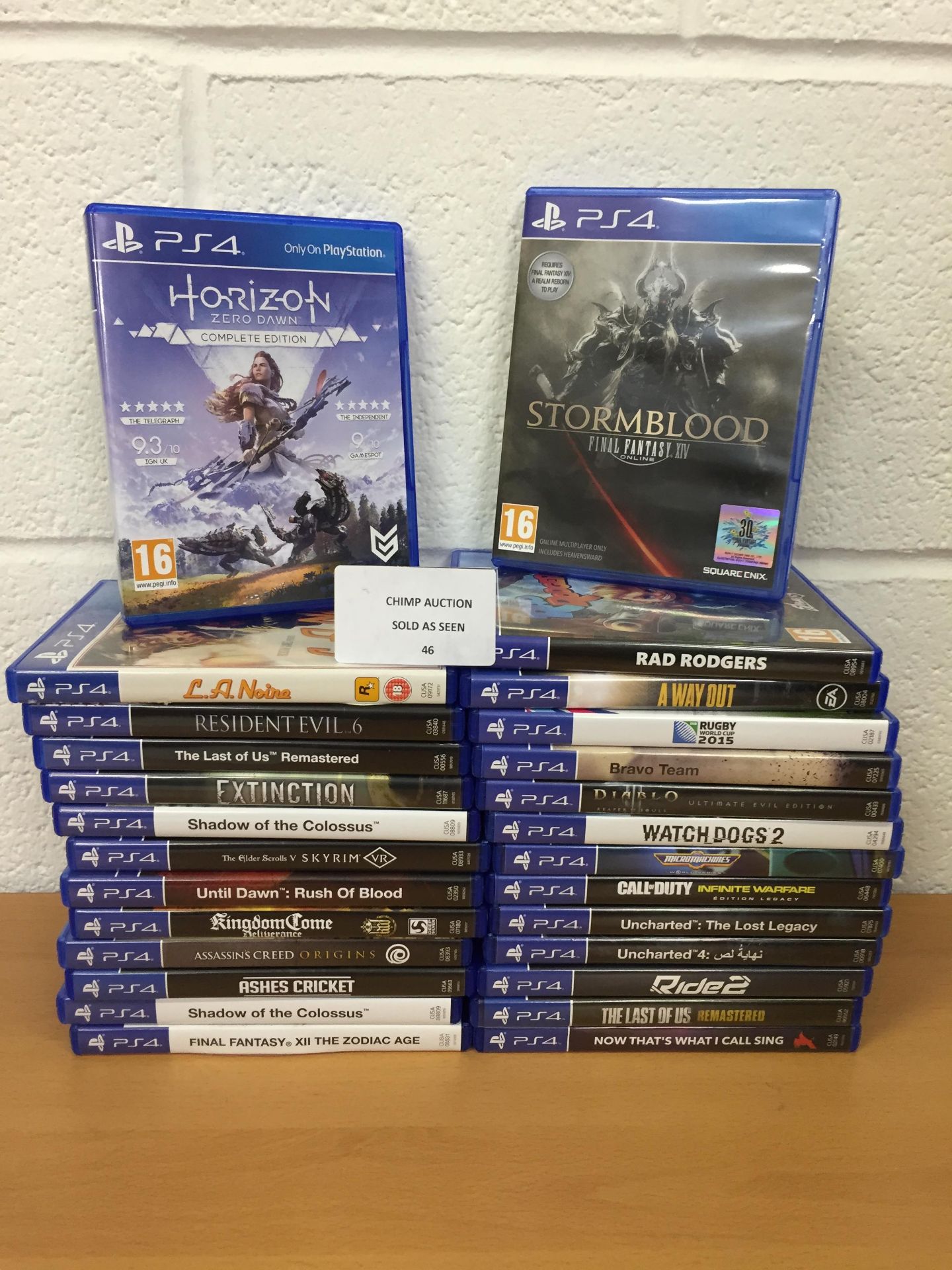 Joblot of 27x Mixed Sony PS4 games RRP VALUE £1490