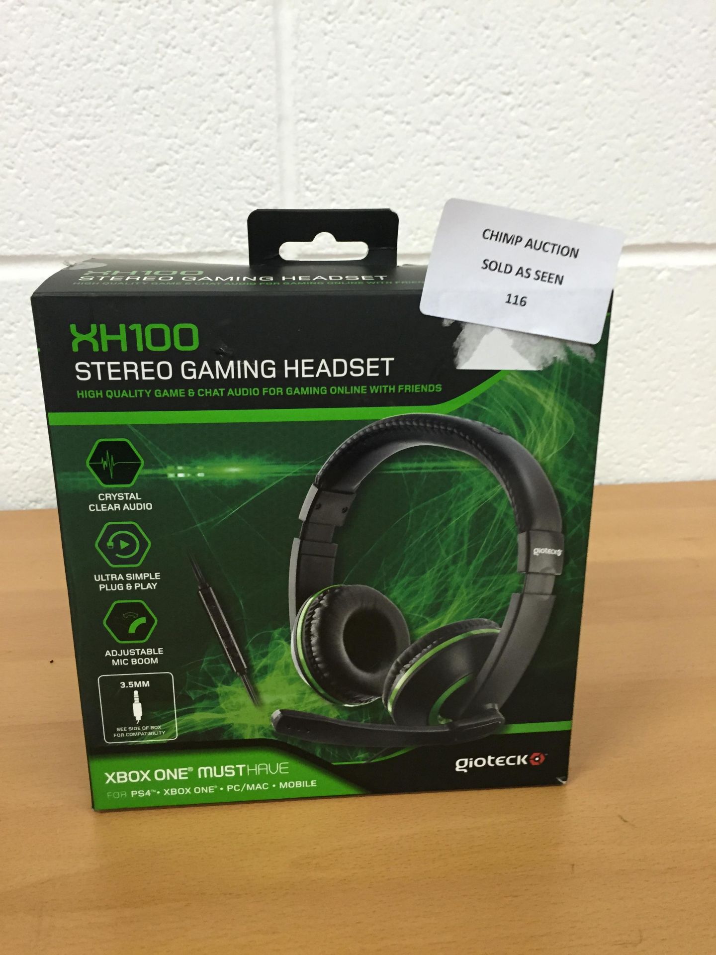 Gioteck Xh100 Gaming Headset ( Xbox One/ PS4 )