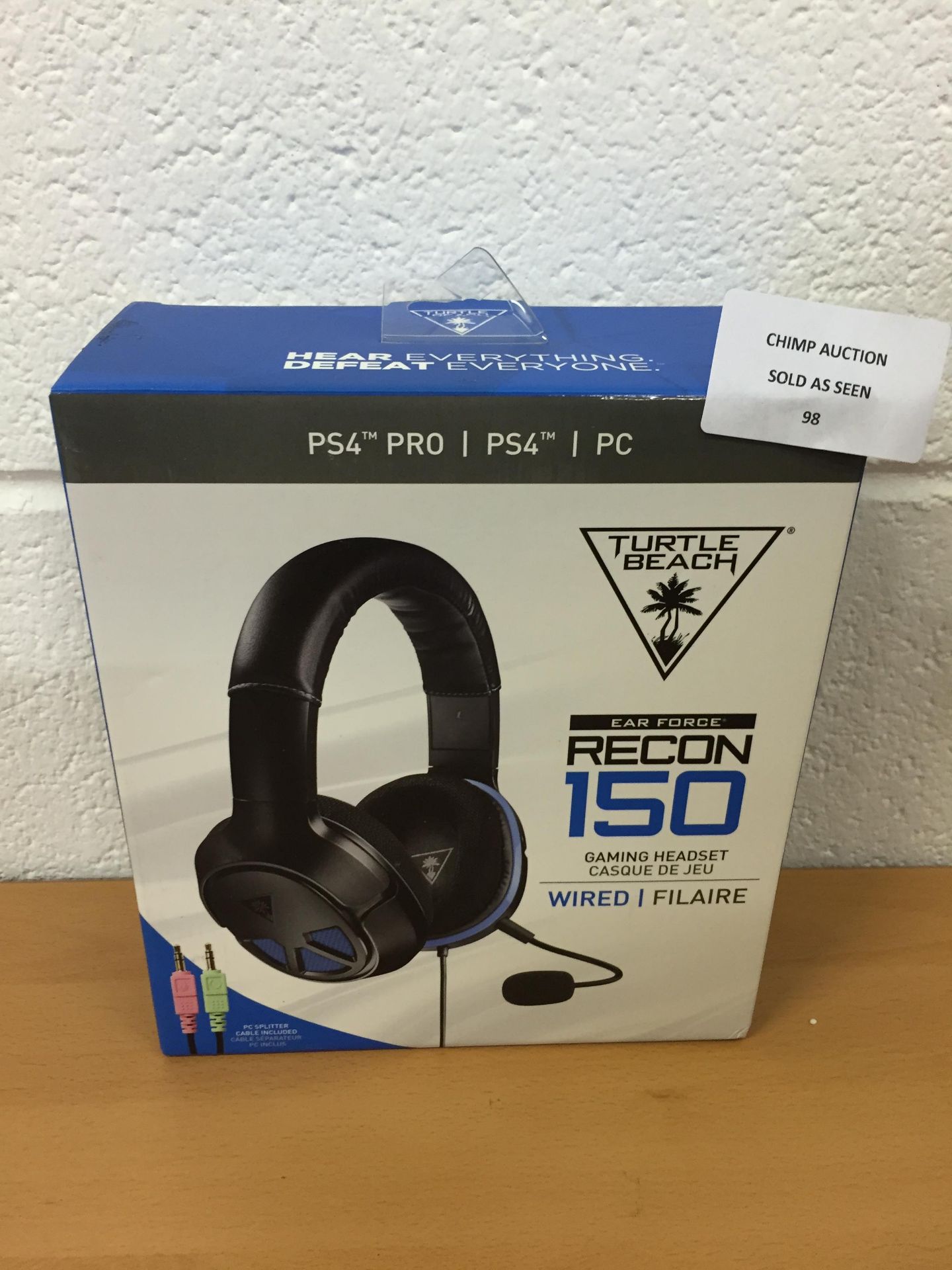 Turtle Beach Recon 150 Gaming Headset - PS4, PS4 Pro and PC RRP £69.99.