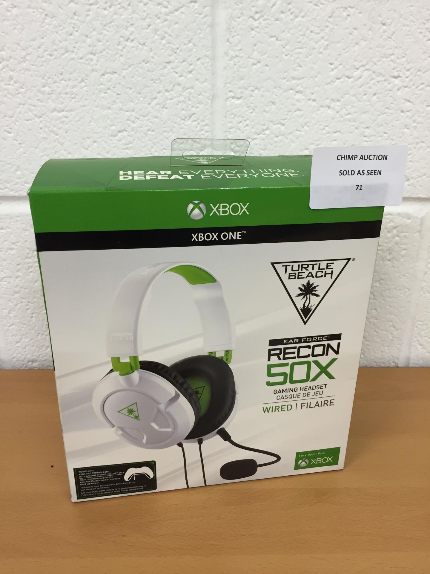 Turtle Beach Recon 50X Stereo Gaming Headset - Xbox One RRP £59.99.