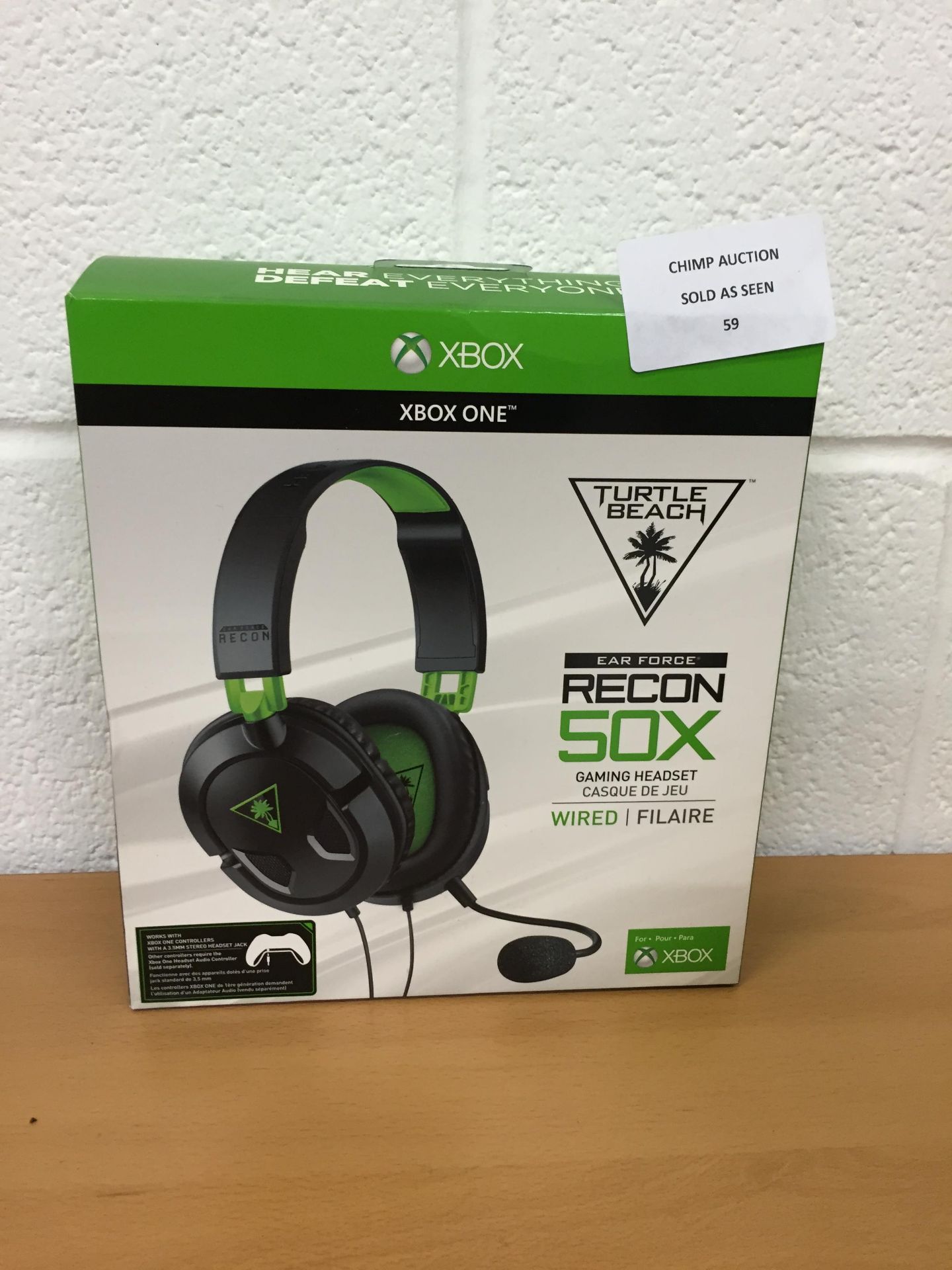 Turtle Beach Recon 50X Stereo Gaming Headset - Xbox One RRP £59.99.