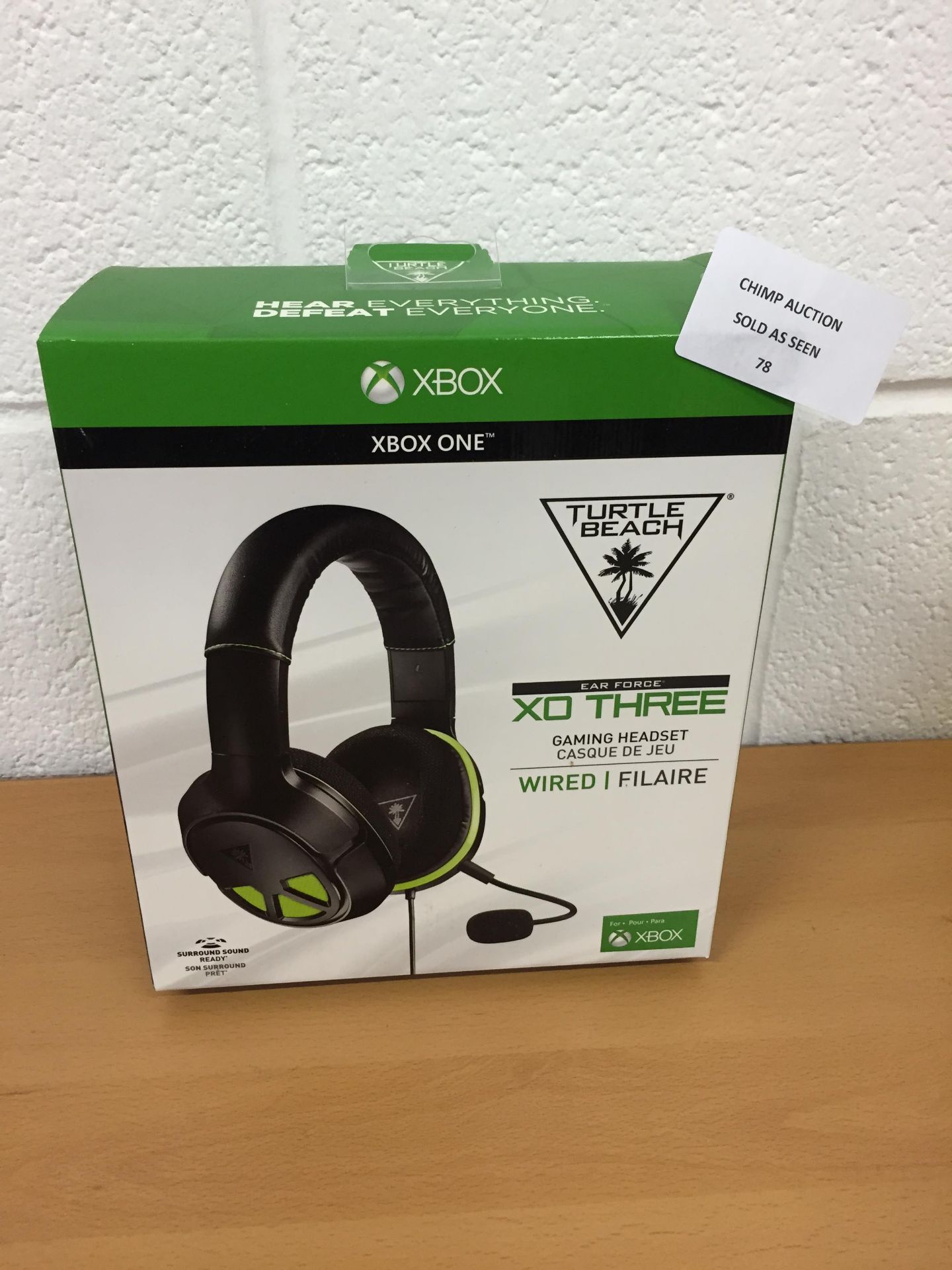 Turtle Beach XO Three Gaming Headset - Xbox One RRP £69.99.