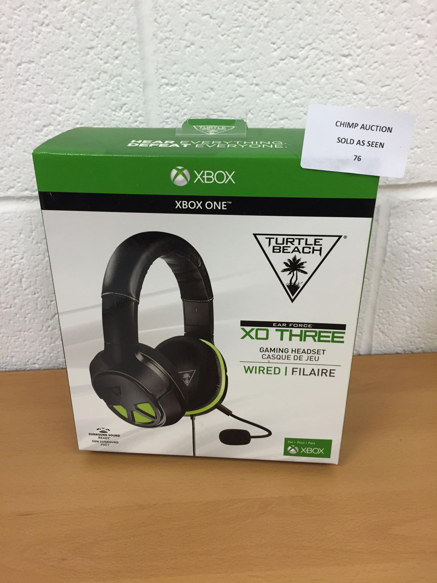 Turtle Beach XO Three Gaming Headset - Xbox One RRP £69.99.