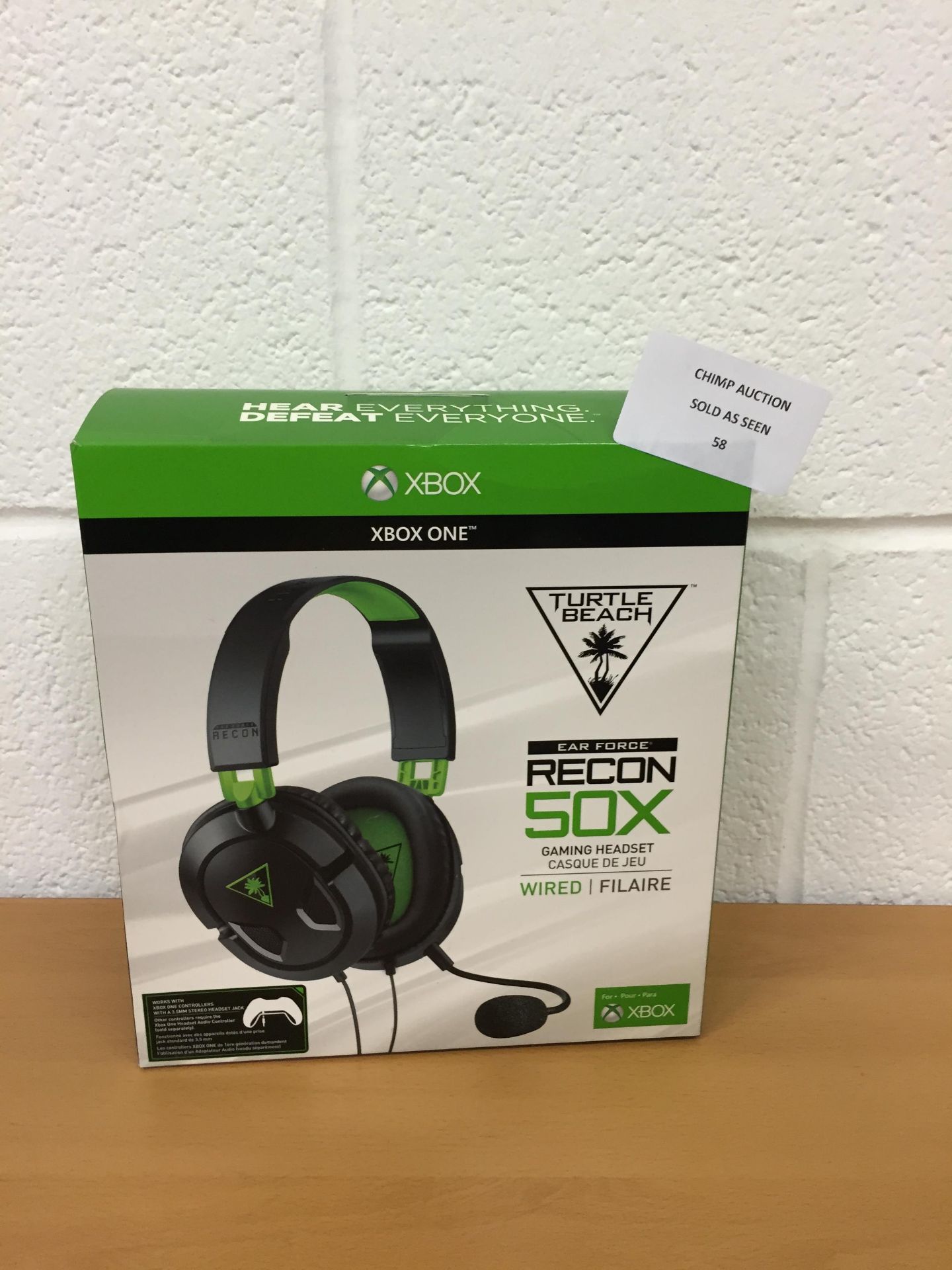 Turtle Beach Recon 50X Stereo Gaming Headset - Xbox One RRP £59.99.