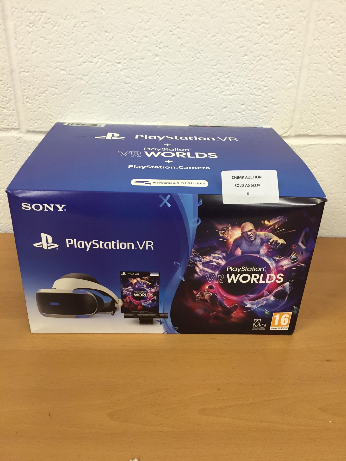 Sony Playstation VR starter Pack RRP £399.99.