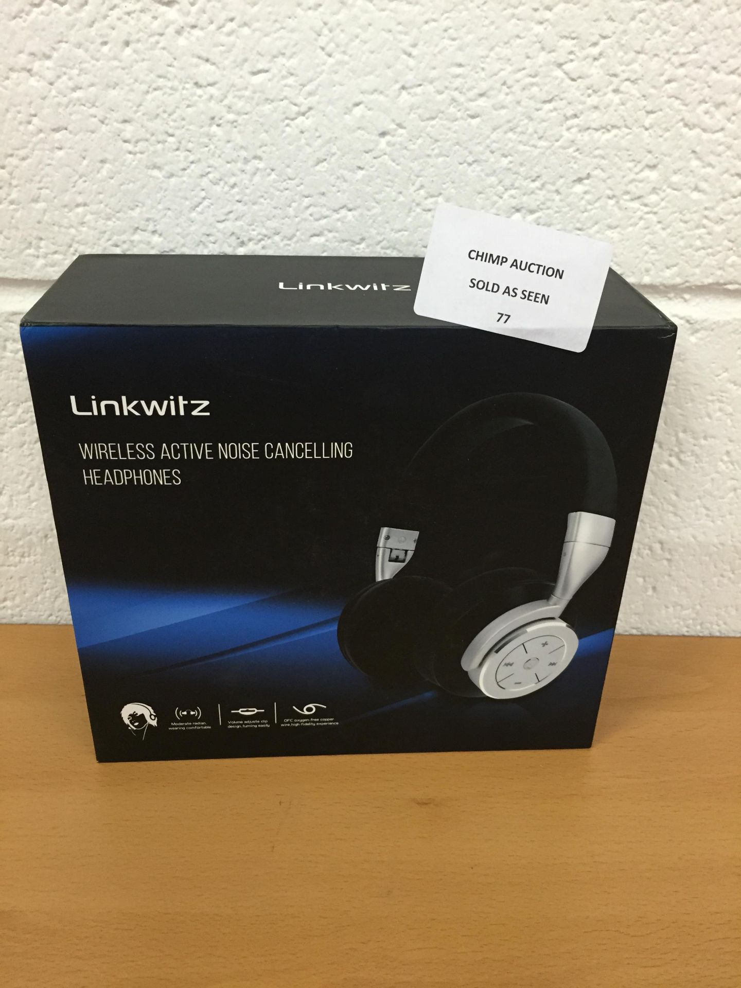 Linkwitz Bluetooth Noise Cancelling Headphones Wireless - RRP £169.99