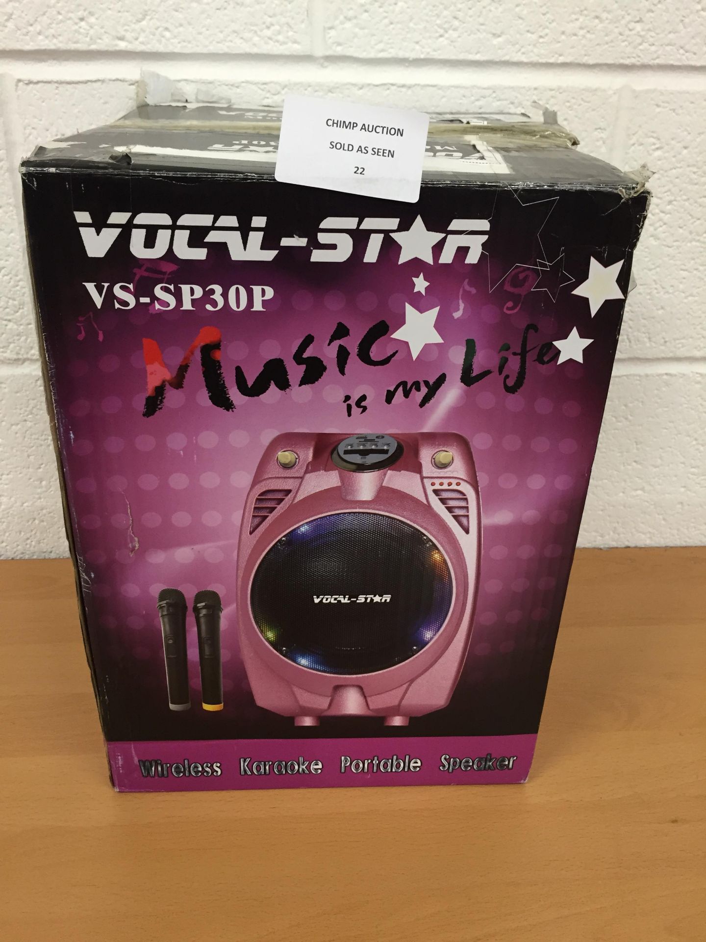 Vocal - Star VS-SP30P Portable karaoke system