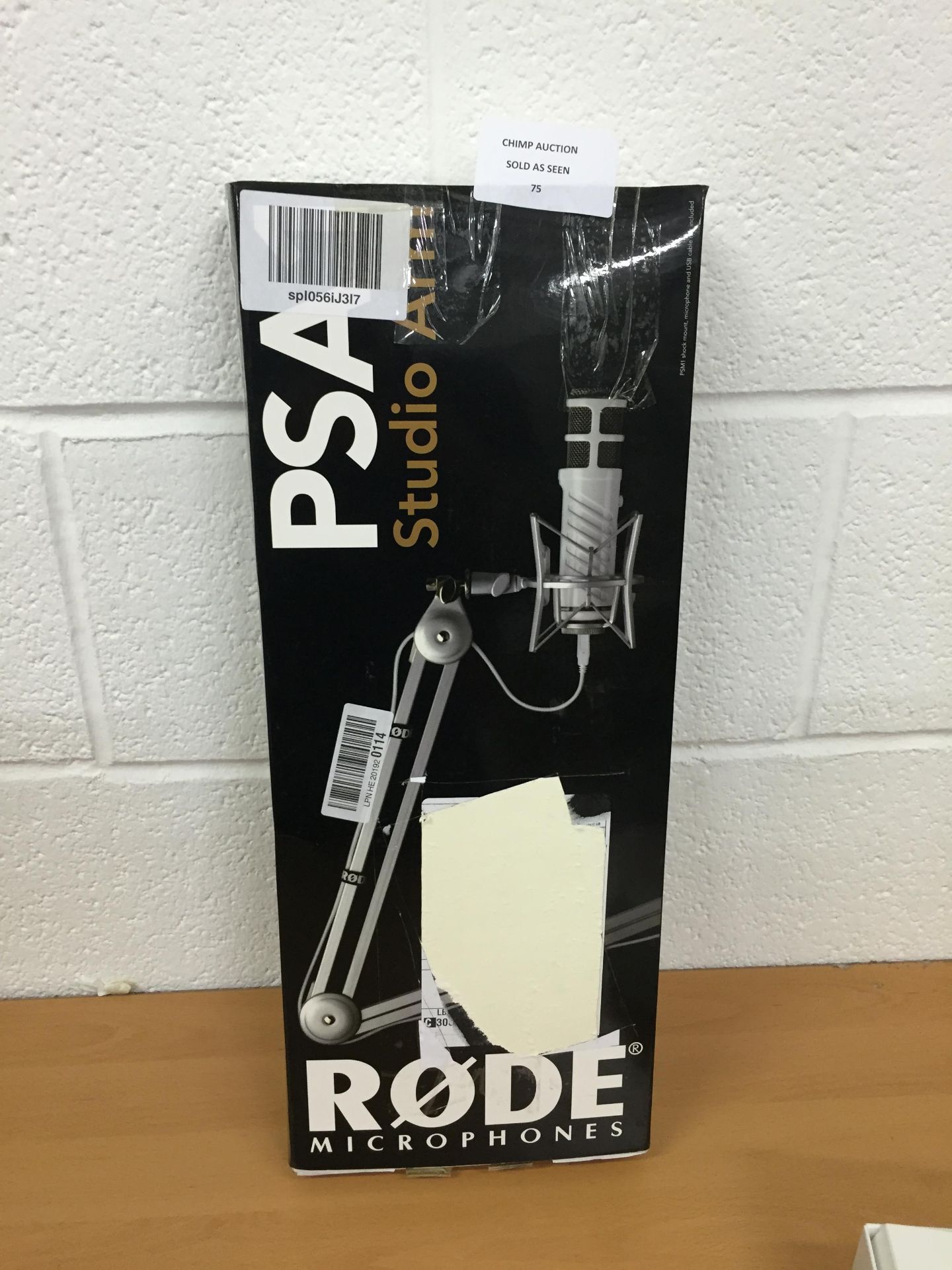 RØDE PSA1 Swivel Mount Studio Microphone Boom Arm RRP £89.99