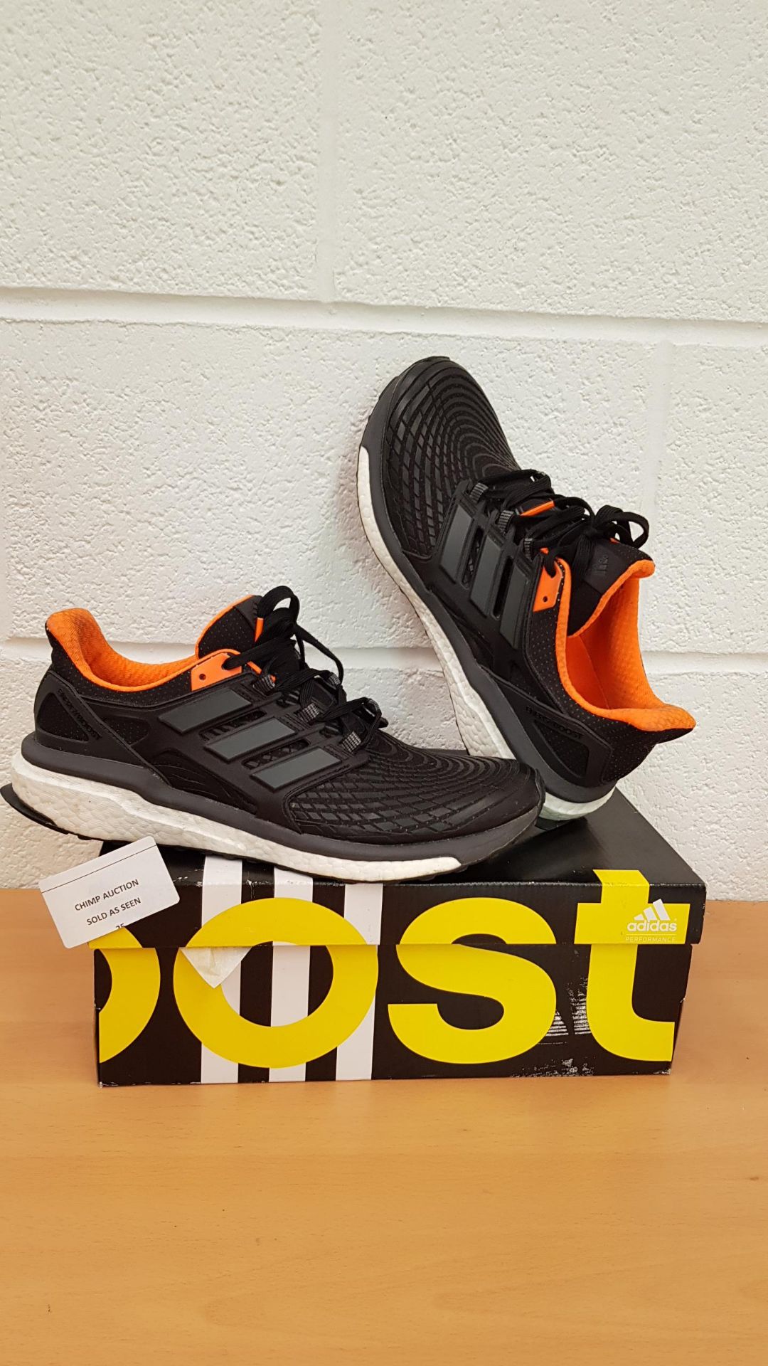 Adidas Men’s Energy Boost M Running Shoes UK SIZE 9.5 RRP £149.99