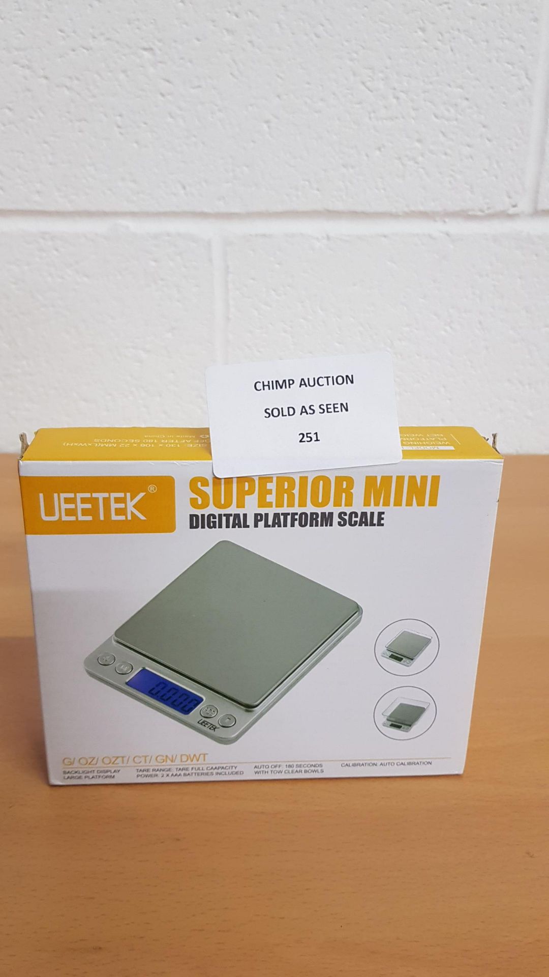 UEEtek Superior mini digital scale