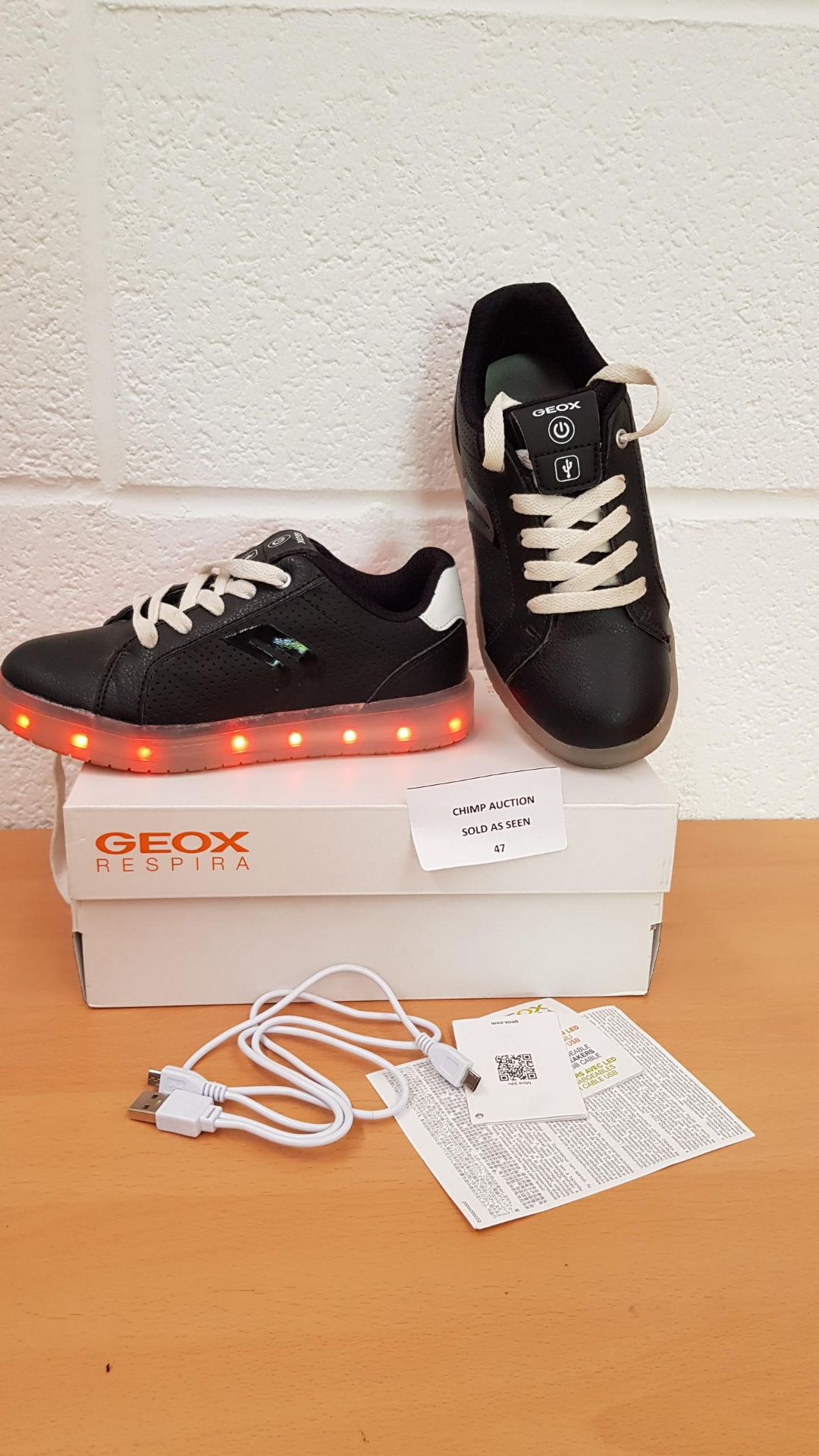 Geox Respira kids Light shoes shoes uk size 12.5