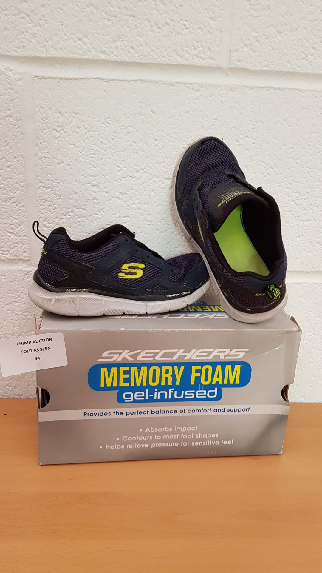 Skechers Equalizer Game Point trainers KIDS UK SIZE 12