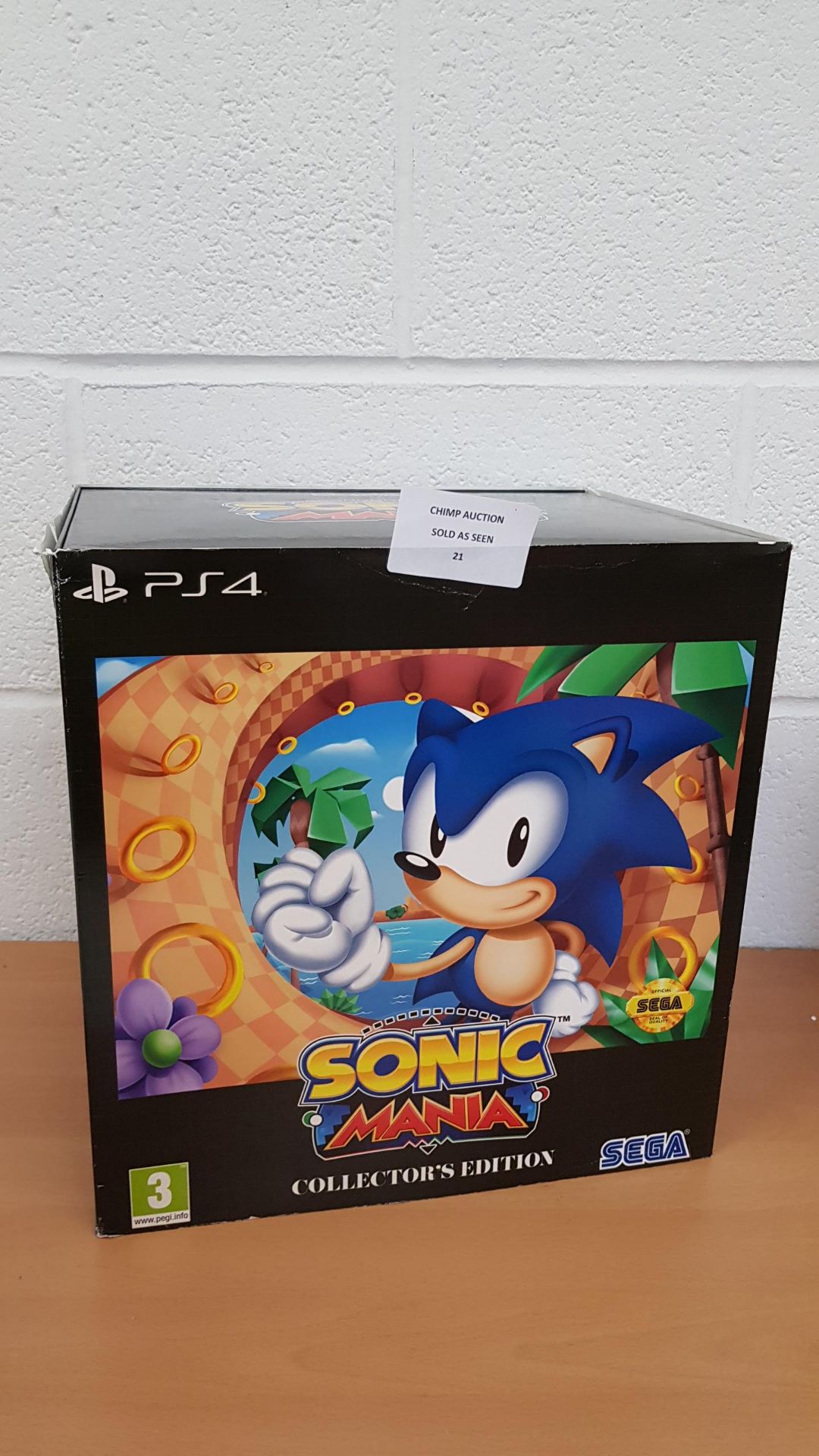 Sonic Mania Collector's Edition (Sony PS4) RRP £79.99.