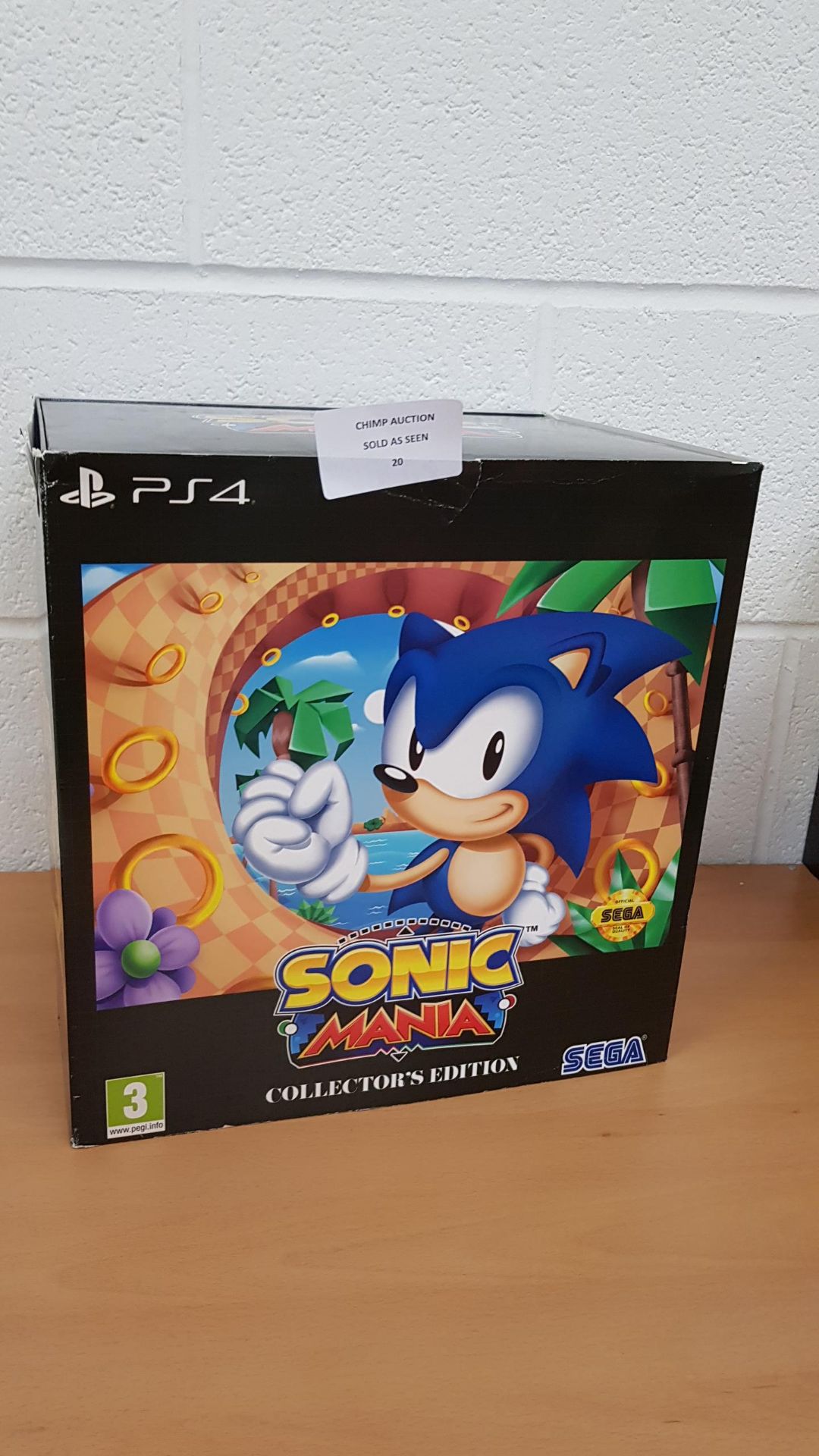 Sonic Mania Collector's Edition (Sony PS4) RRP £79.99.