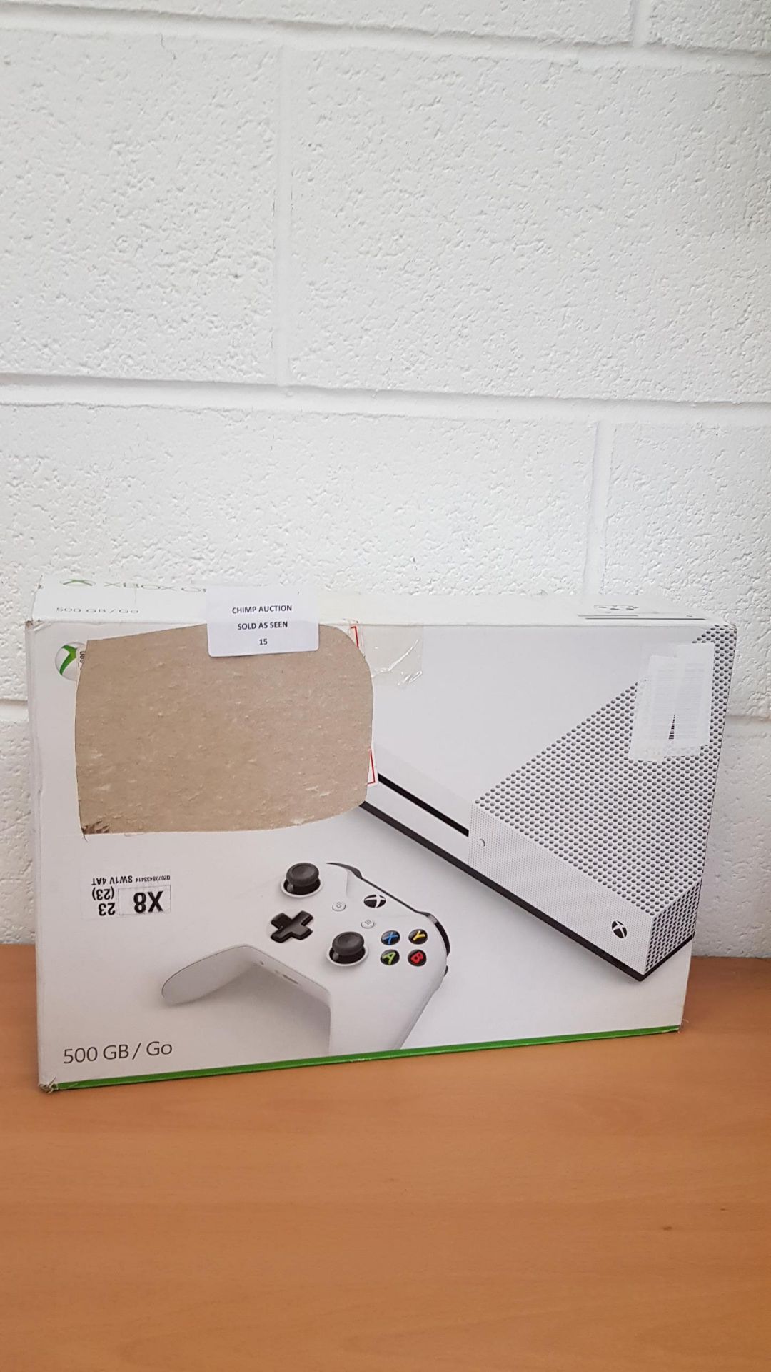 Microsoft Xbox One 500GB white edition console RRP £249.99