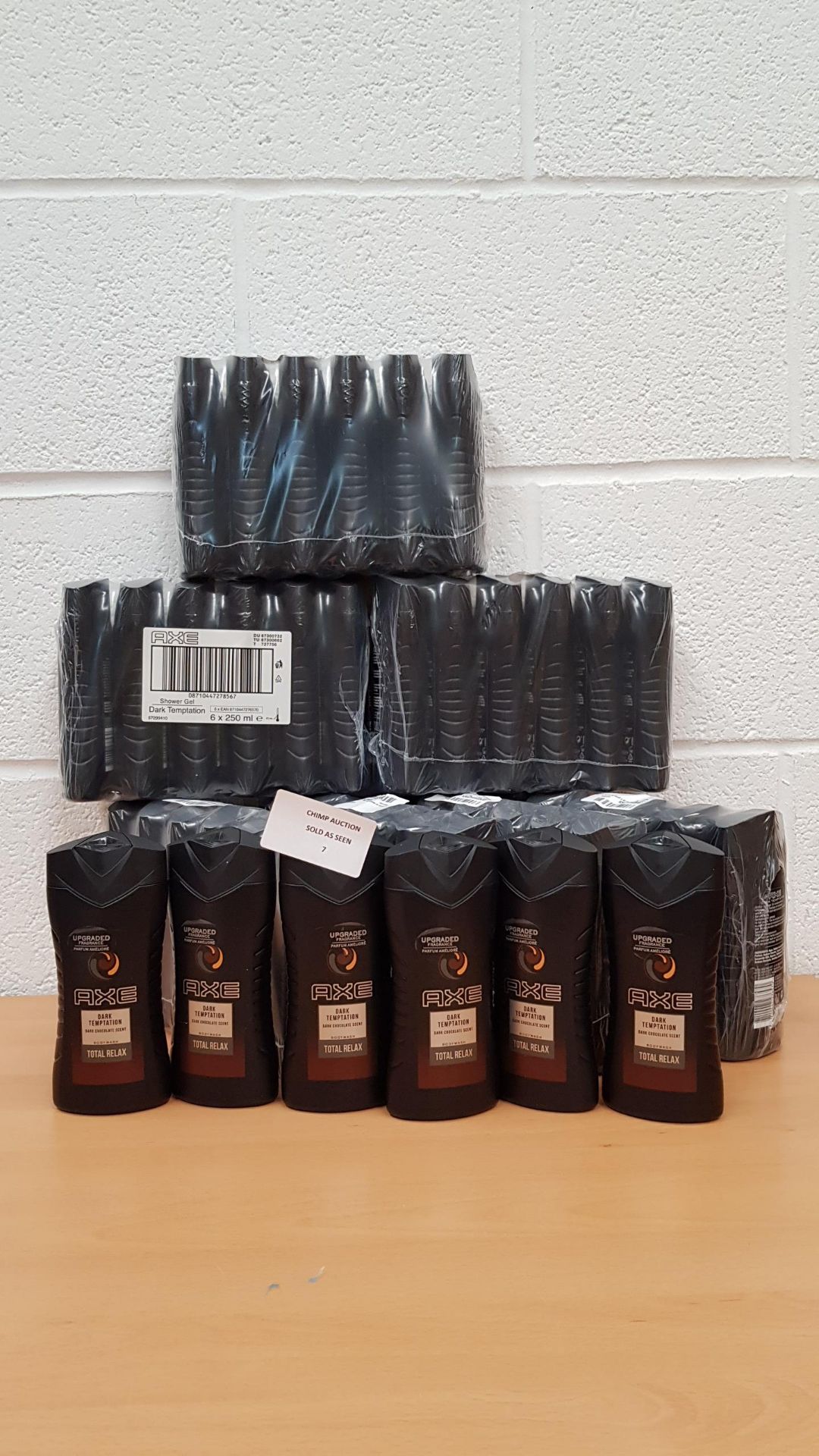 Joblot of 48X Brand new Axe Total Relax Bodywash/ shower gel