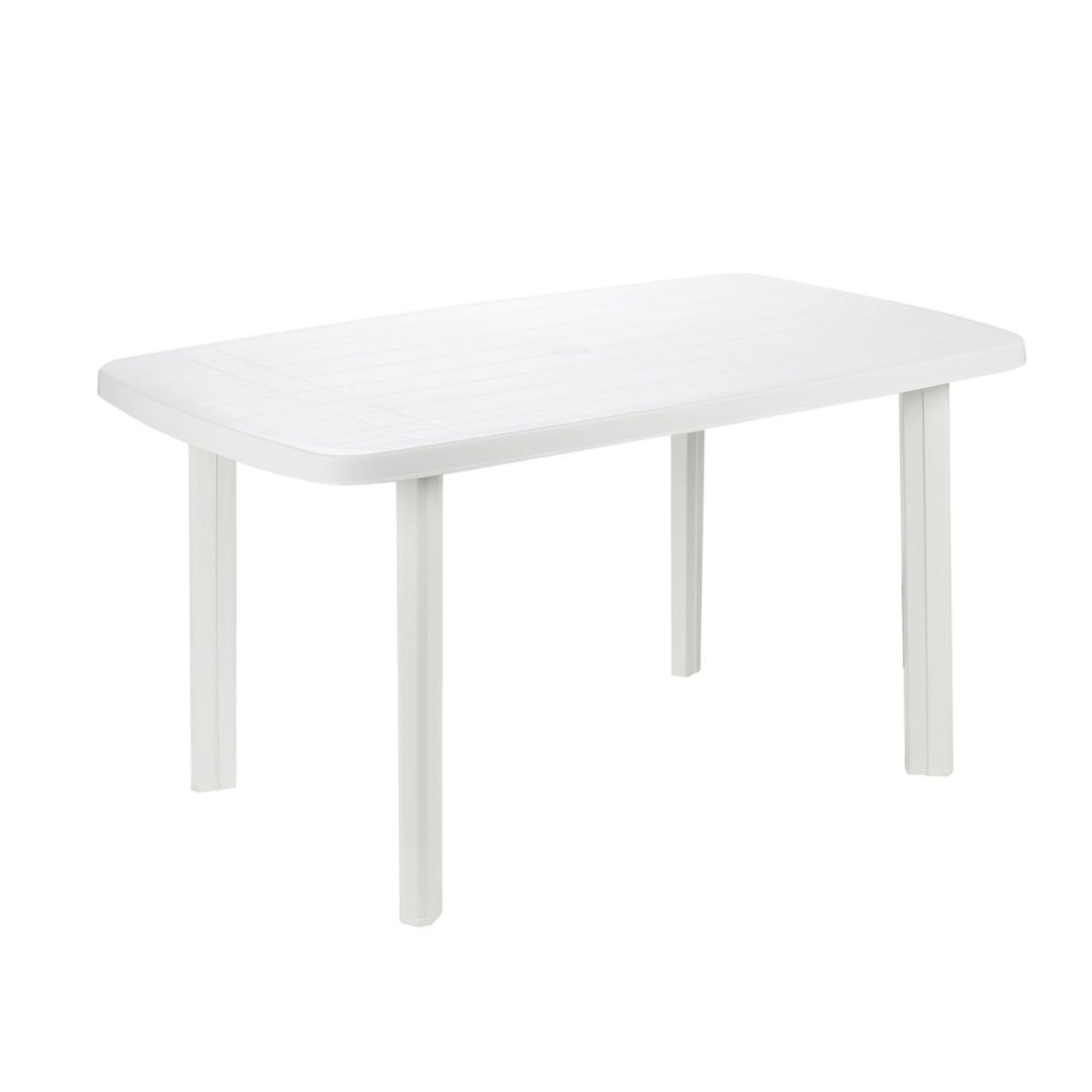 Fun Star 506020 Plastic Table 90 x 140 cm White