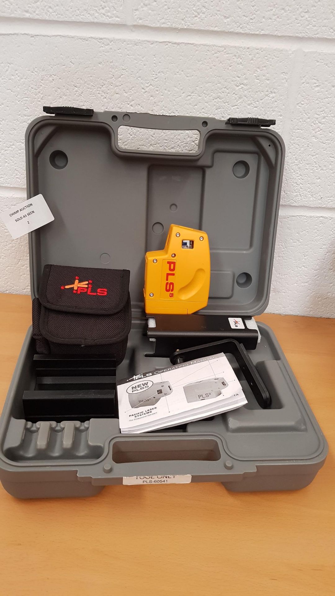 Pacific Laser Systems PLS3 PLS60523 Point Laser Level RRP £199.99