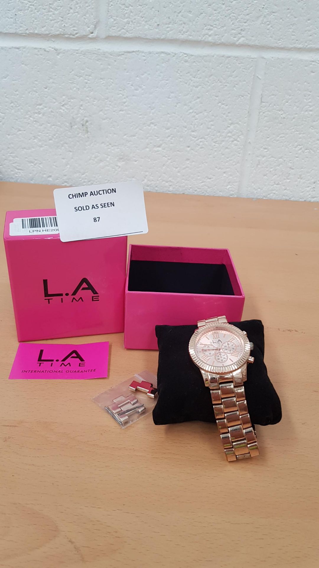 L.A Time ladies designer Watch