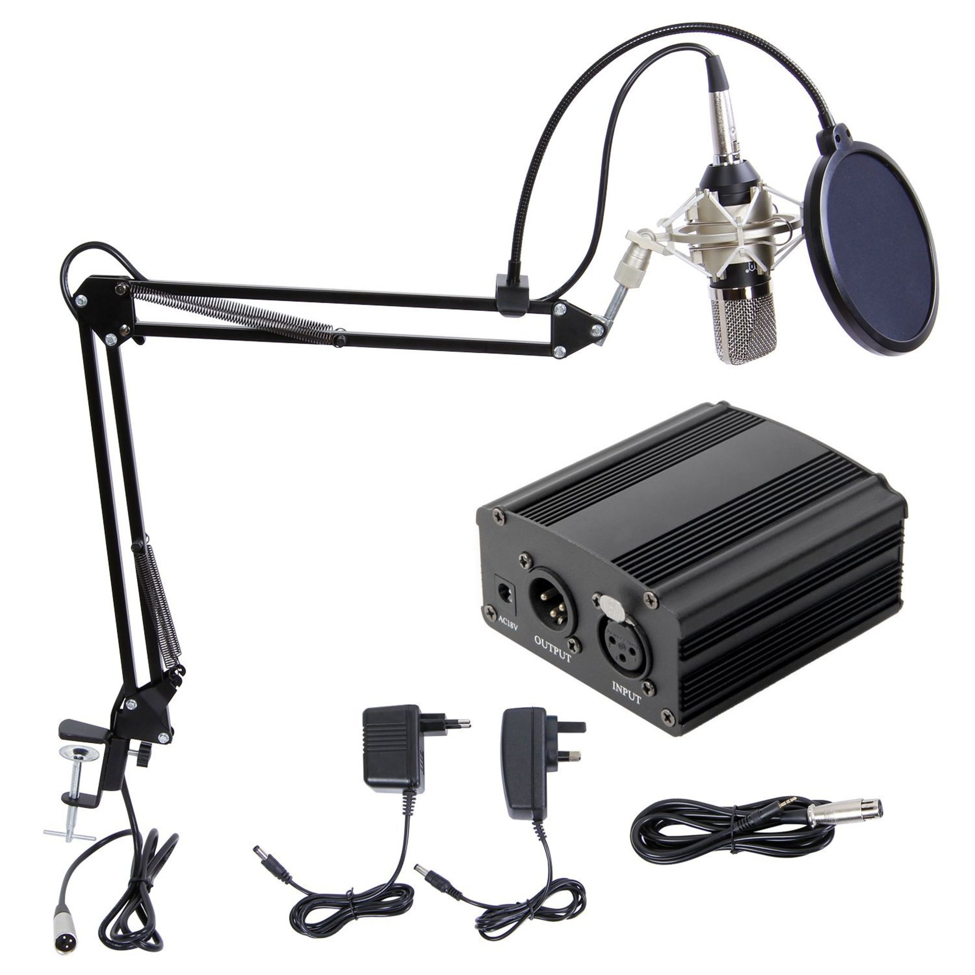 Tonor BM-700 Professional Studio Condenser Microphone Kit