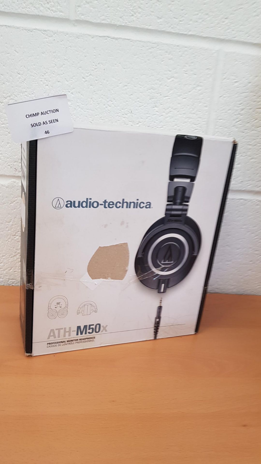 Audio-Technica ATH-M50X Studio Professional Headphones RRP £129.99