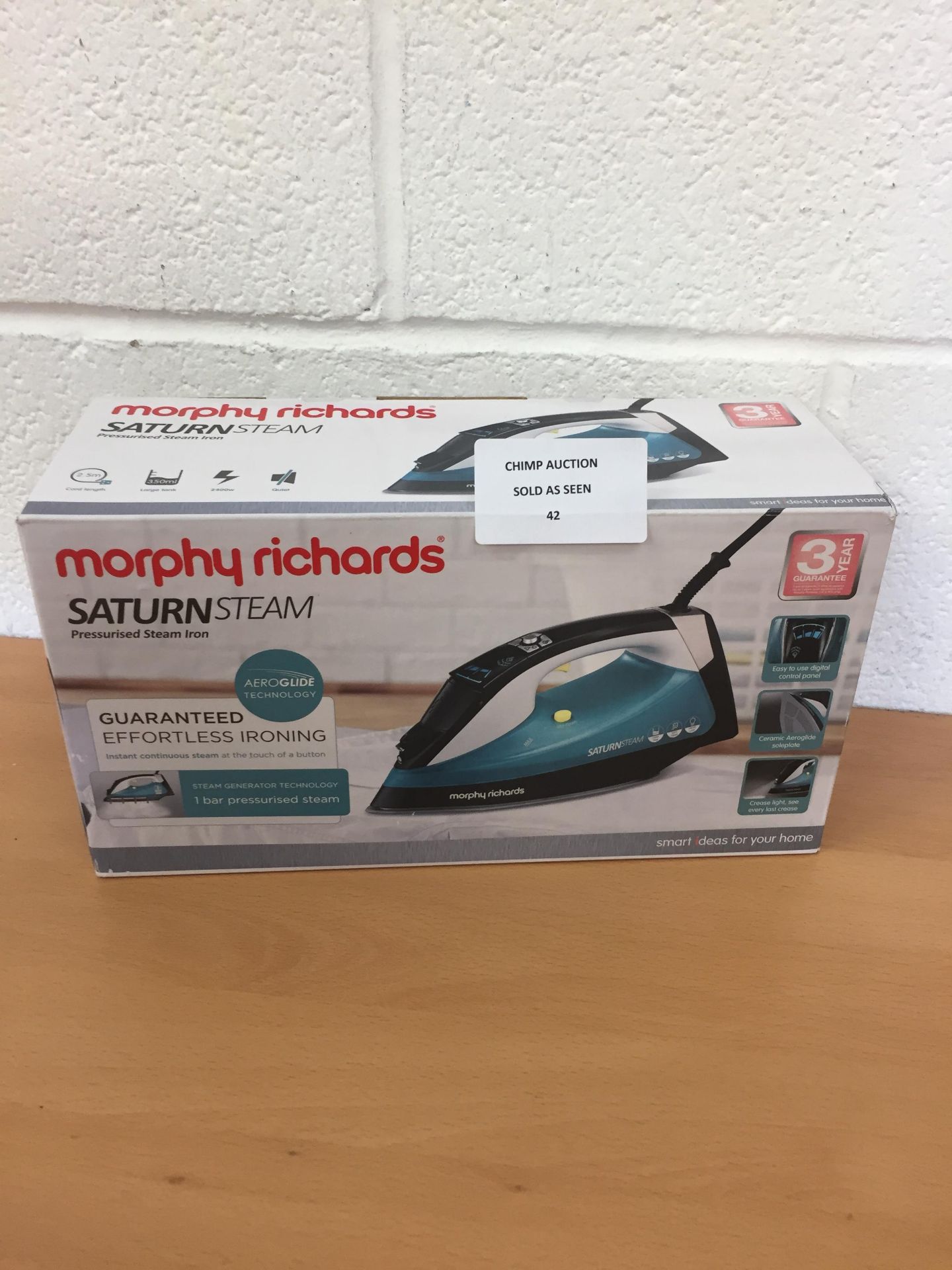 Morphy Richards Saturn steam iron