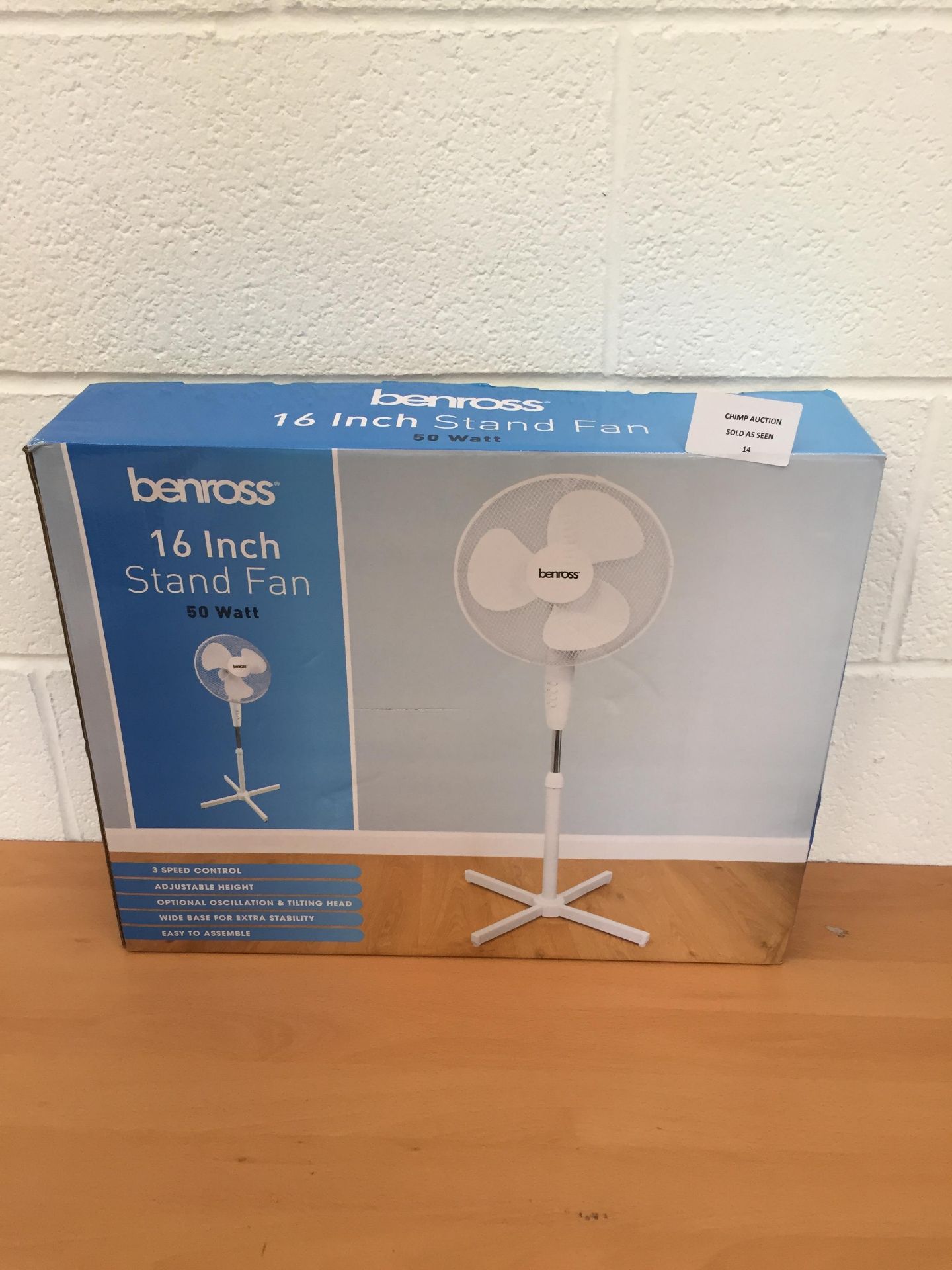 Benross 16" stand Fan