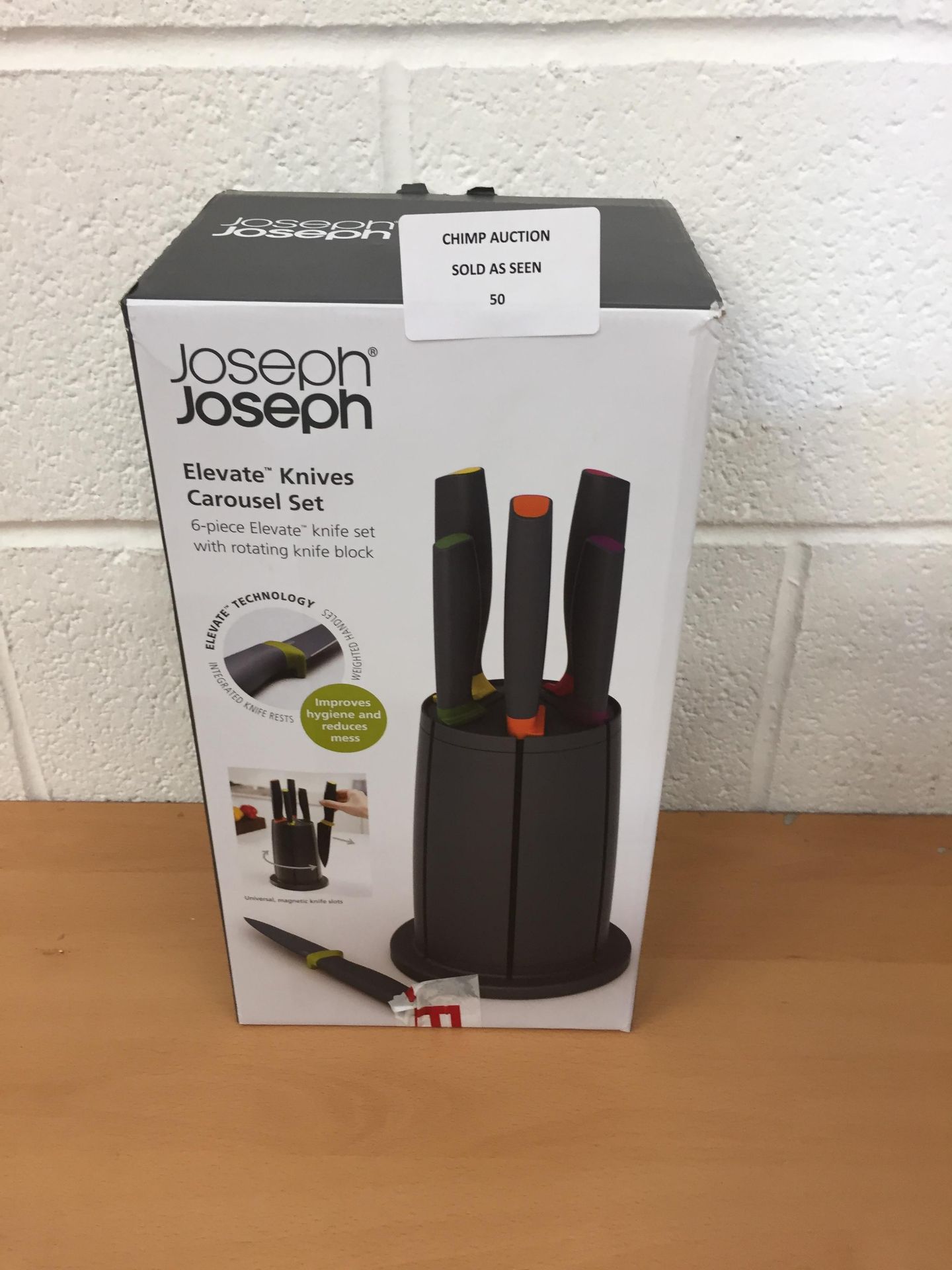 Joseph Joseph Elevate Knives carousel set RRP £99.99