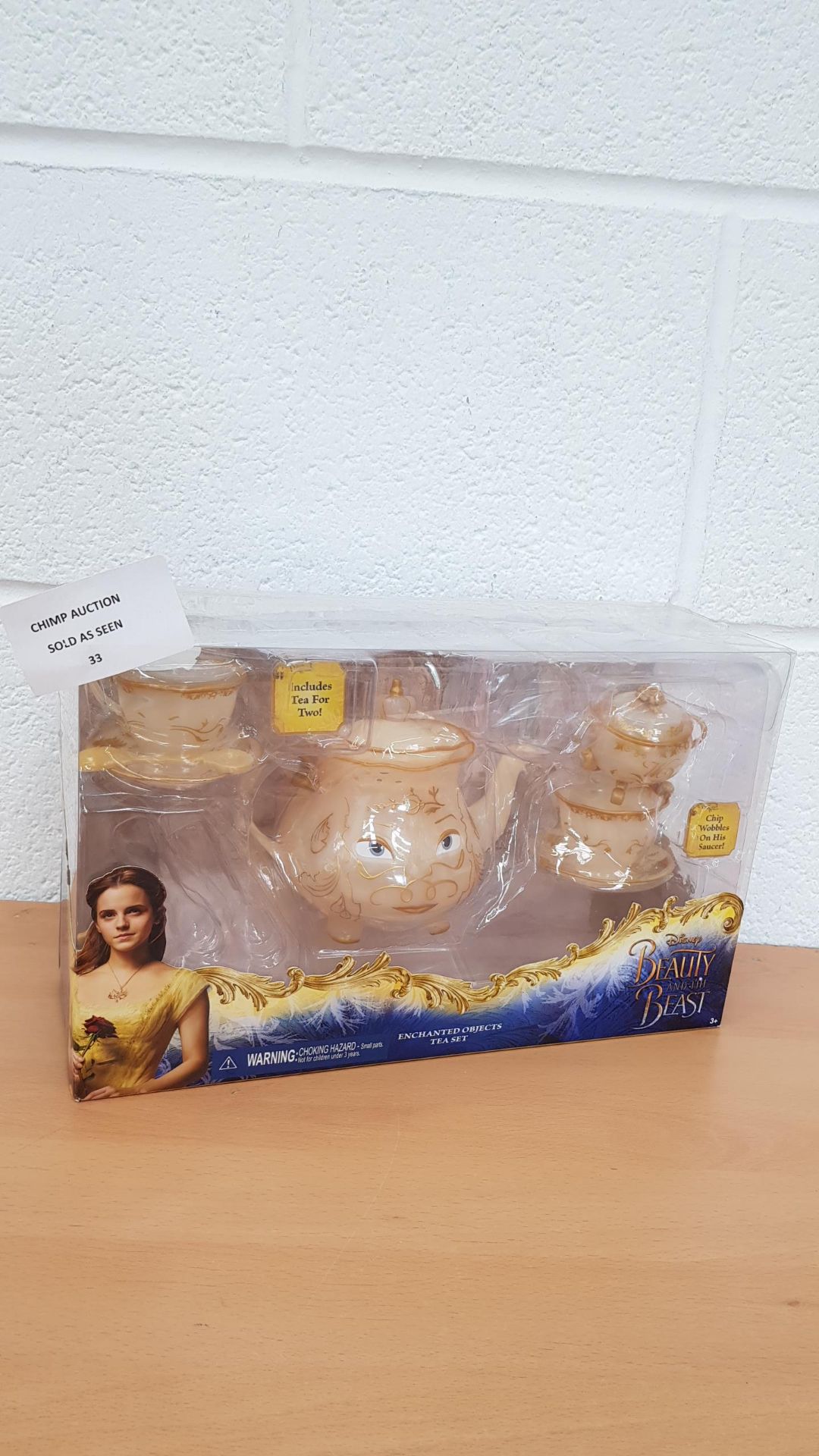 Disney Beauty & the Beast Enchanted Objects tea Set