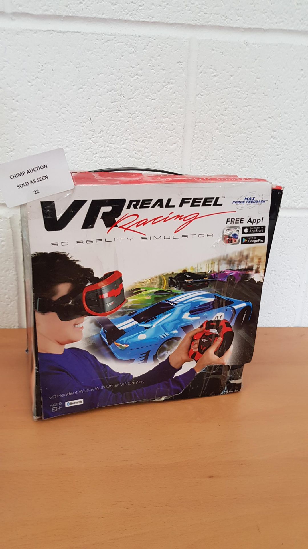 VR Entertainment 49400 Real Feel VR Car Racing Gaming System