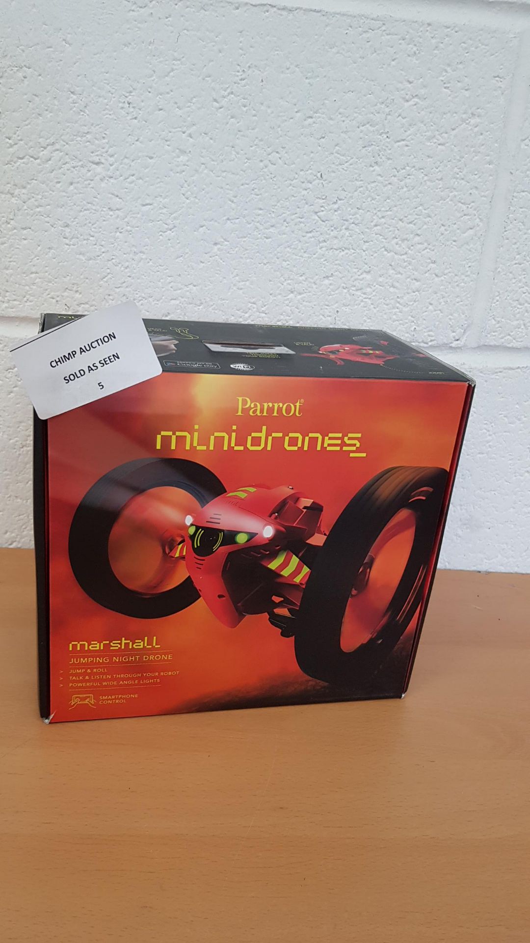 Parrot MiniDrones Jumping Night Drone Marshall RRP £129.99