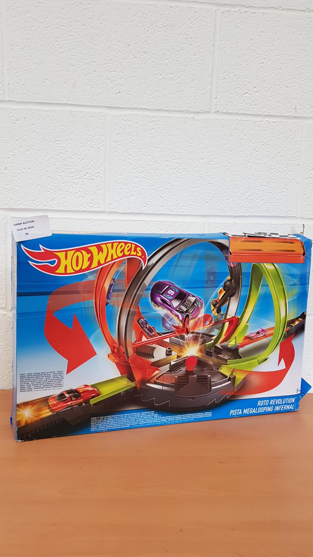 Hot Wheels FDF26 Roto Revolution Track Set