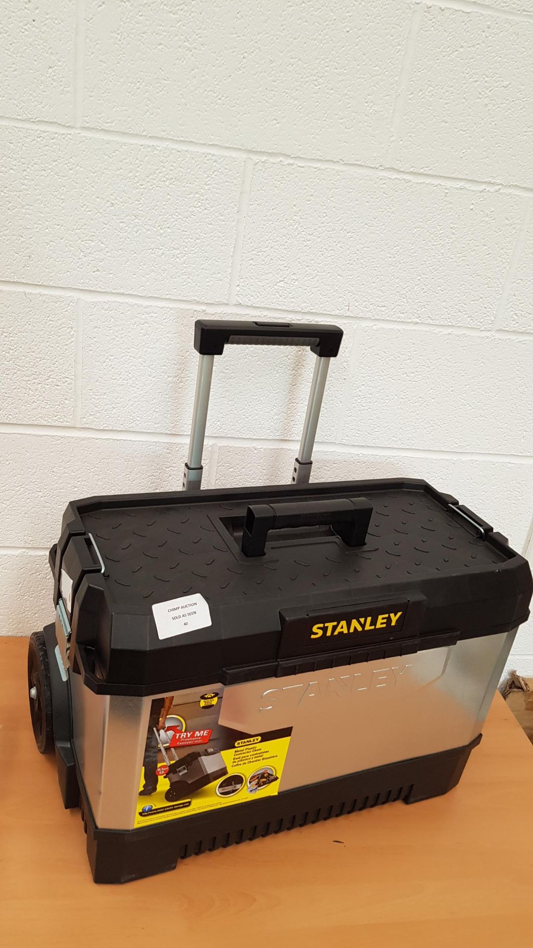 Stanley 195828 26-inch Galvanised Rolling Toolchest RRP £79.99