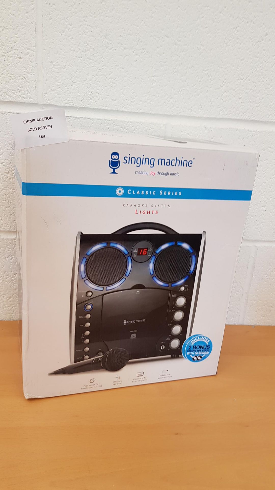 Singing Machine Karaoke System RRP £89.99