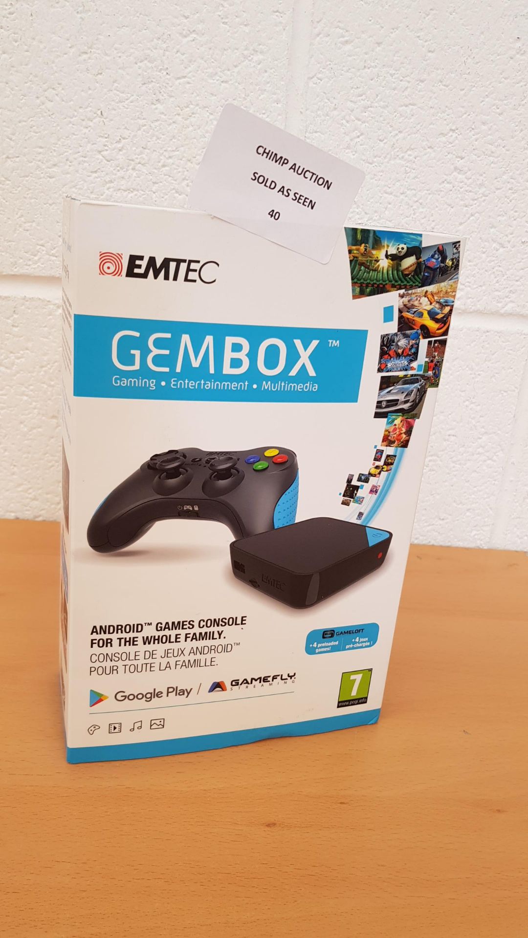 Emtec Gem Box – Video Game Console – RRP £99.99