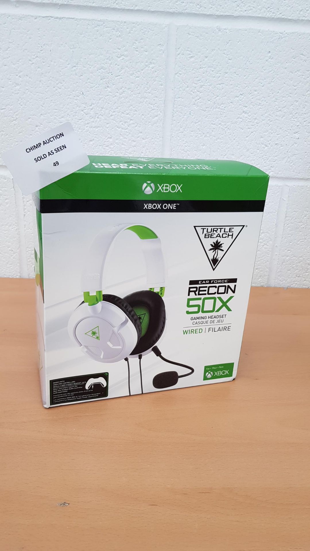 Turtle Beach Recon 50X Stereo Gaming Headset - Xbox One RRP £59.99.